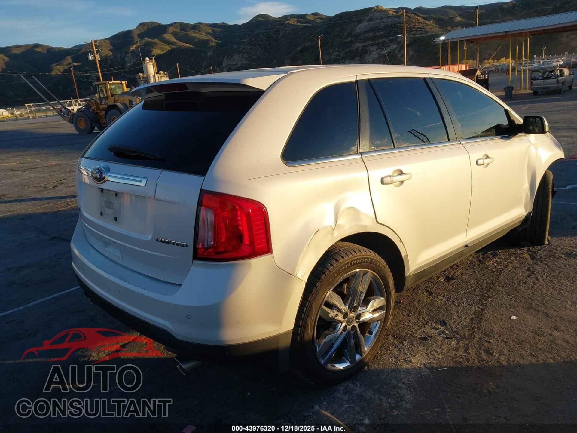 FORD EDGE 2011 - 2FMDK3KC6BBB35601