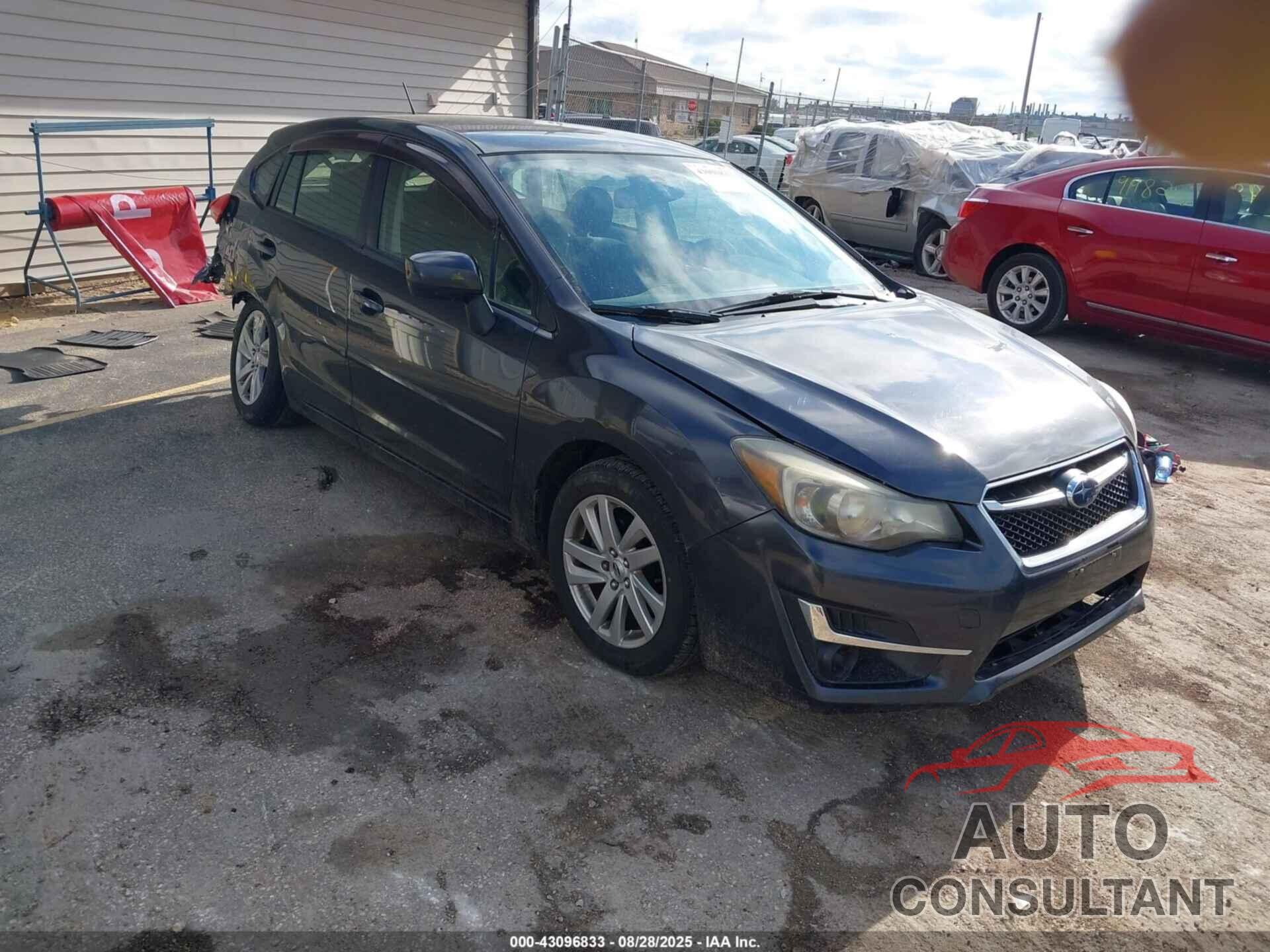 SUBARU IMPREZA 2015 - JF1GPAC68F8201015