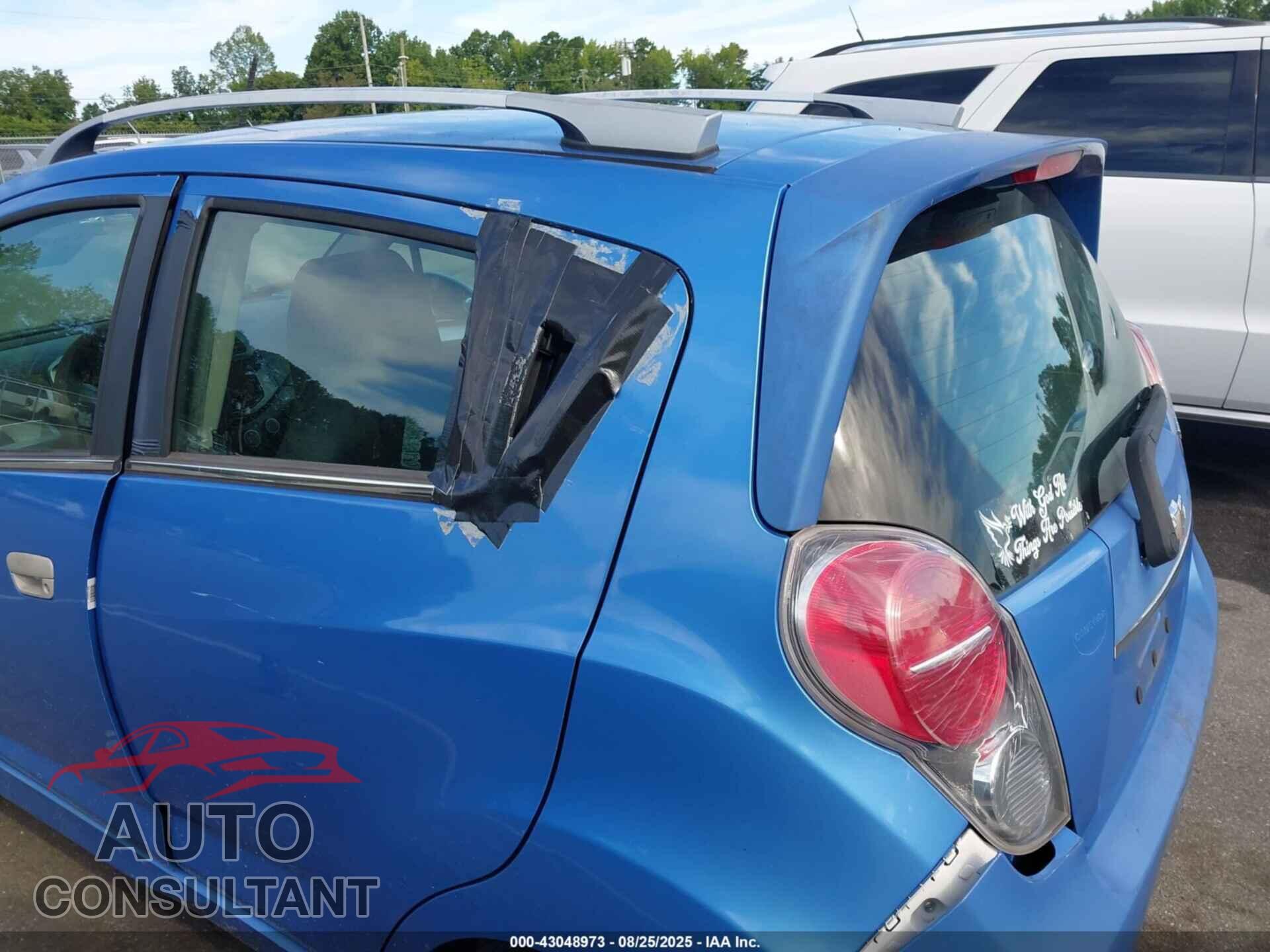 CHEVROLET SPARK 2013 - KL8CF6S97DC569368