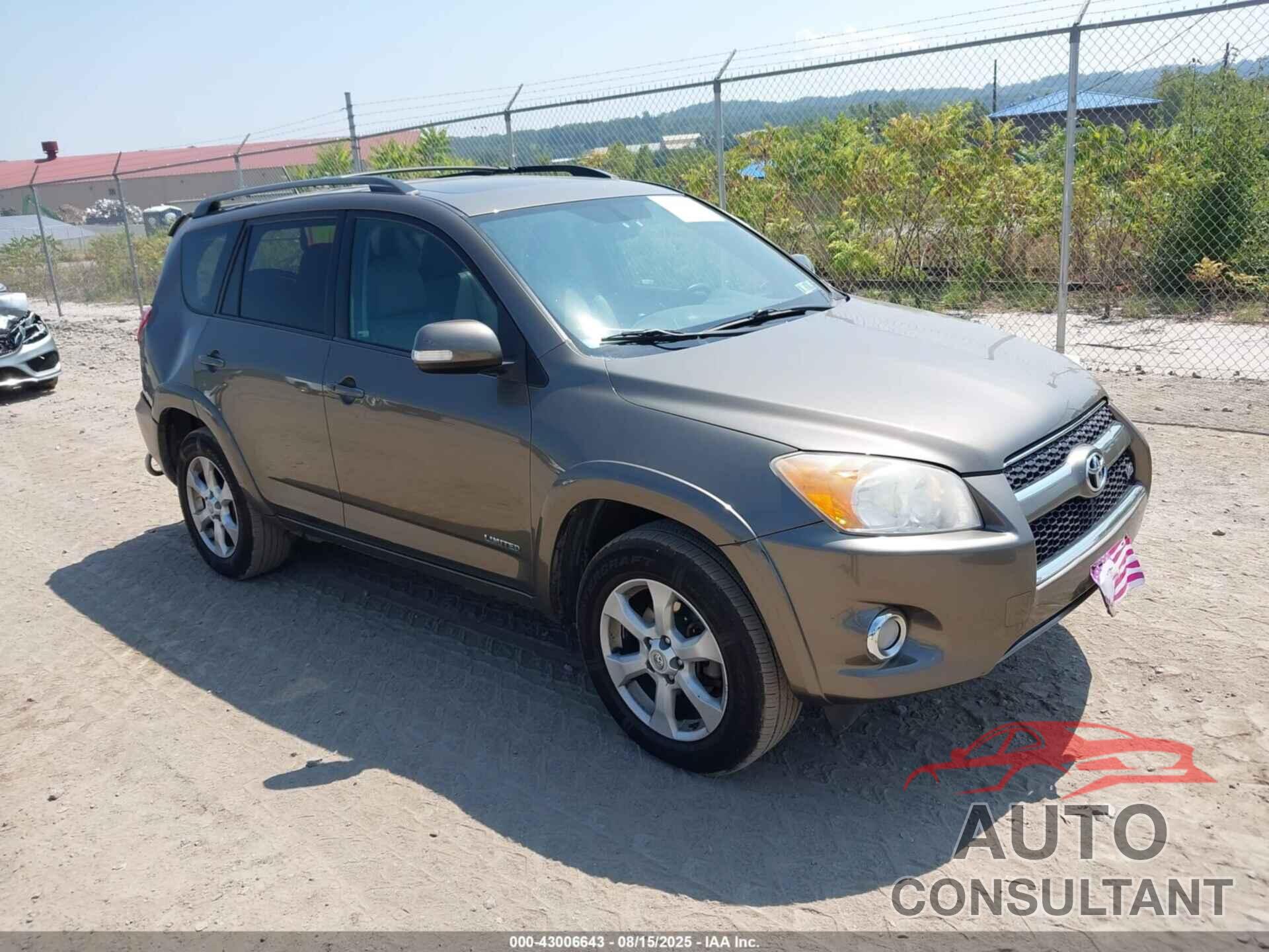 TOYOTA RAV4 2012 - 2T3DK4DV7CW070149