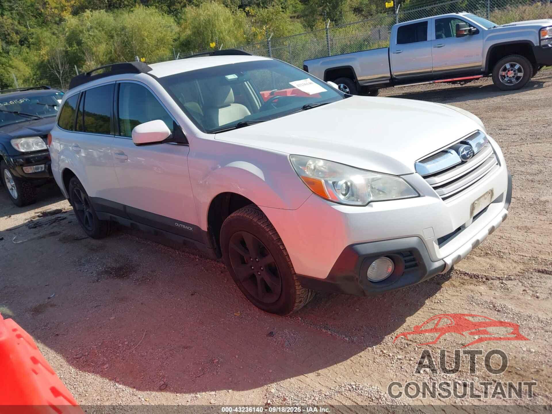 SUBARU OUTBACK 2013 - 4S4BRCJC0D3204161