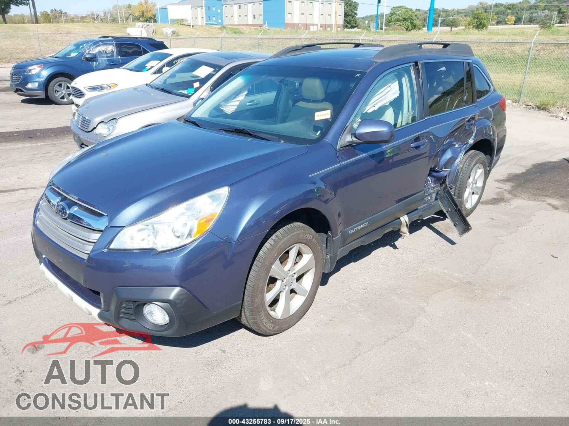 SUBARU OUTBACK 2014 - 4S4BRBLC9E3225793