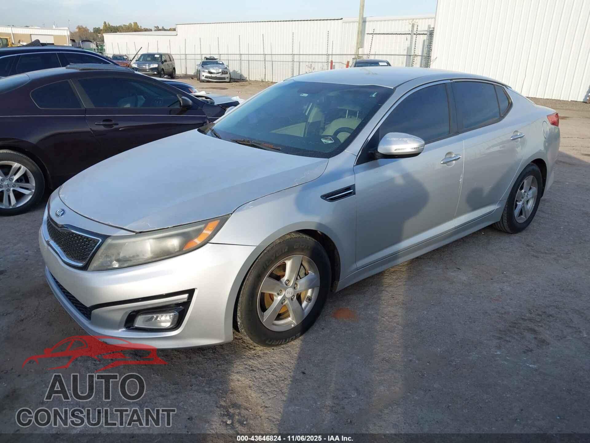 KIA OPTIMA 2014 - 5XXGM4A78EG275367