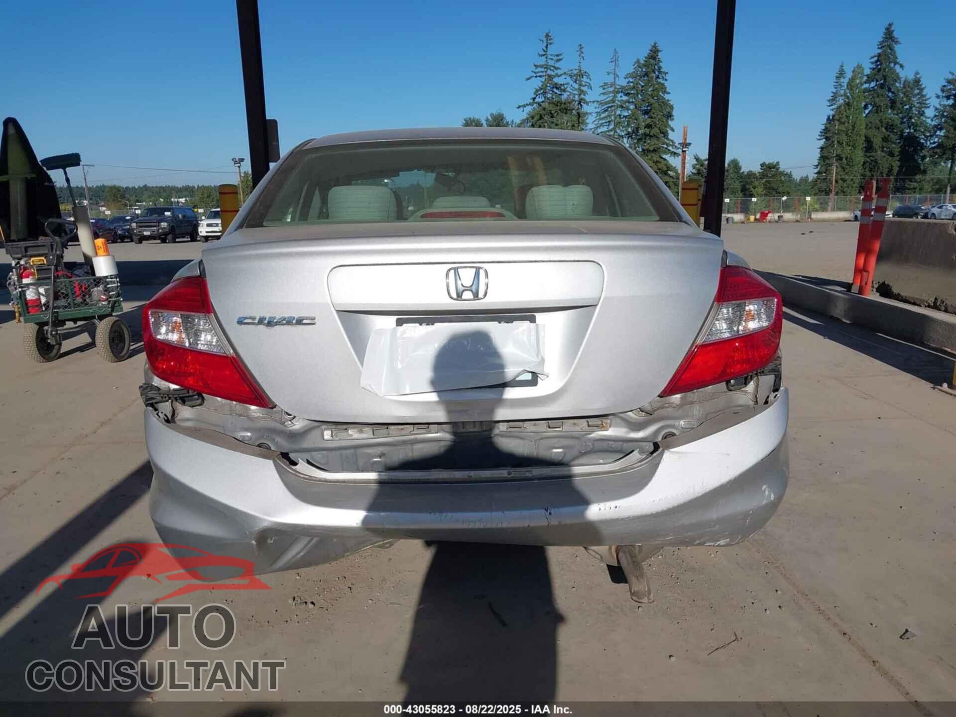 HONDA CIVIC 2012 - 19XFB2F5XCE339654