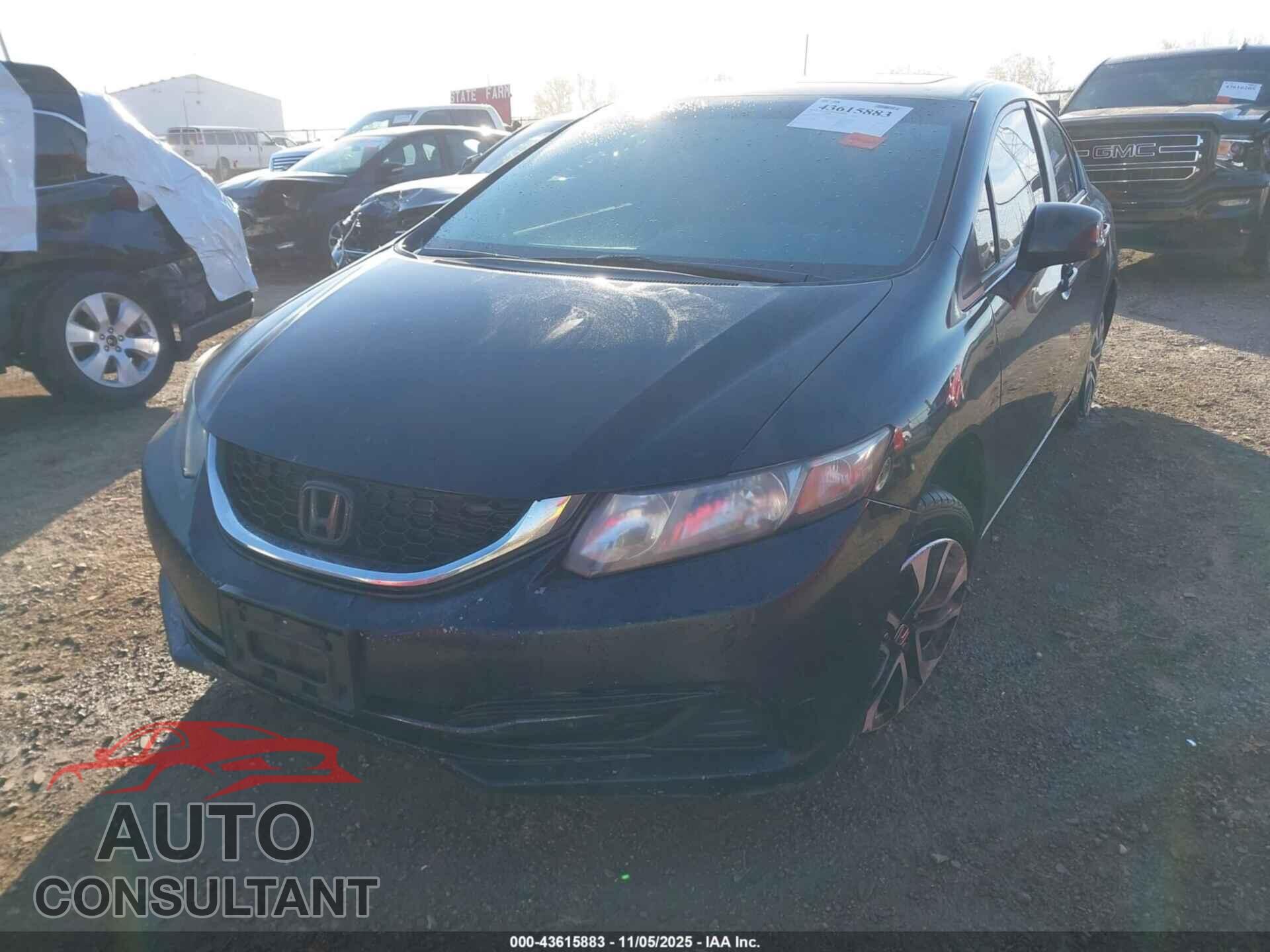 HONDA CIVIC 2013 - 19XFB2F83DE061739