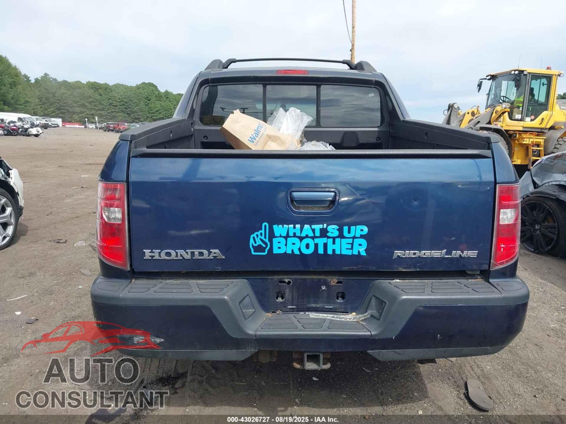 HONDA RIDGELINE 2010 - 5FPYK1F54AB010174