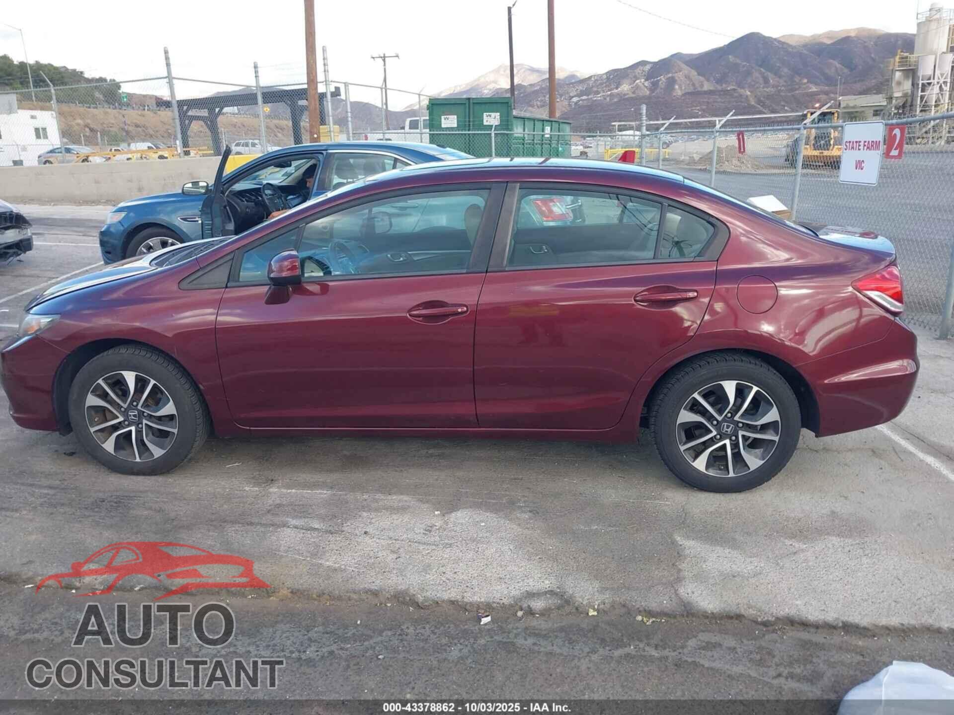 HONDA CIVIC 2013 - 19XFB2F8XDE000985