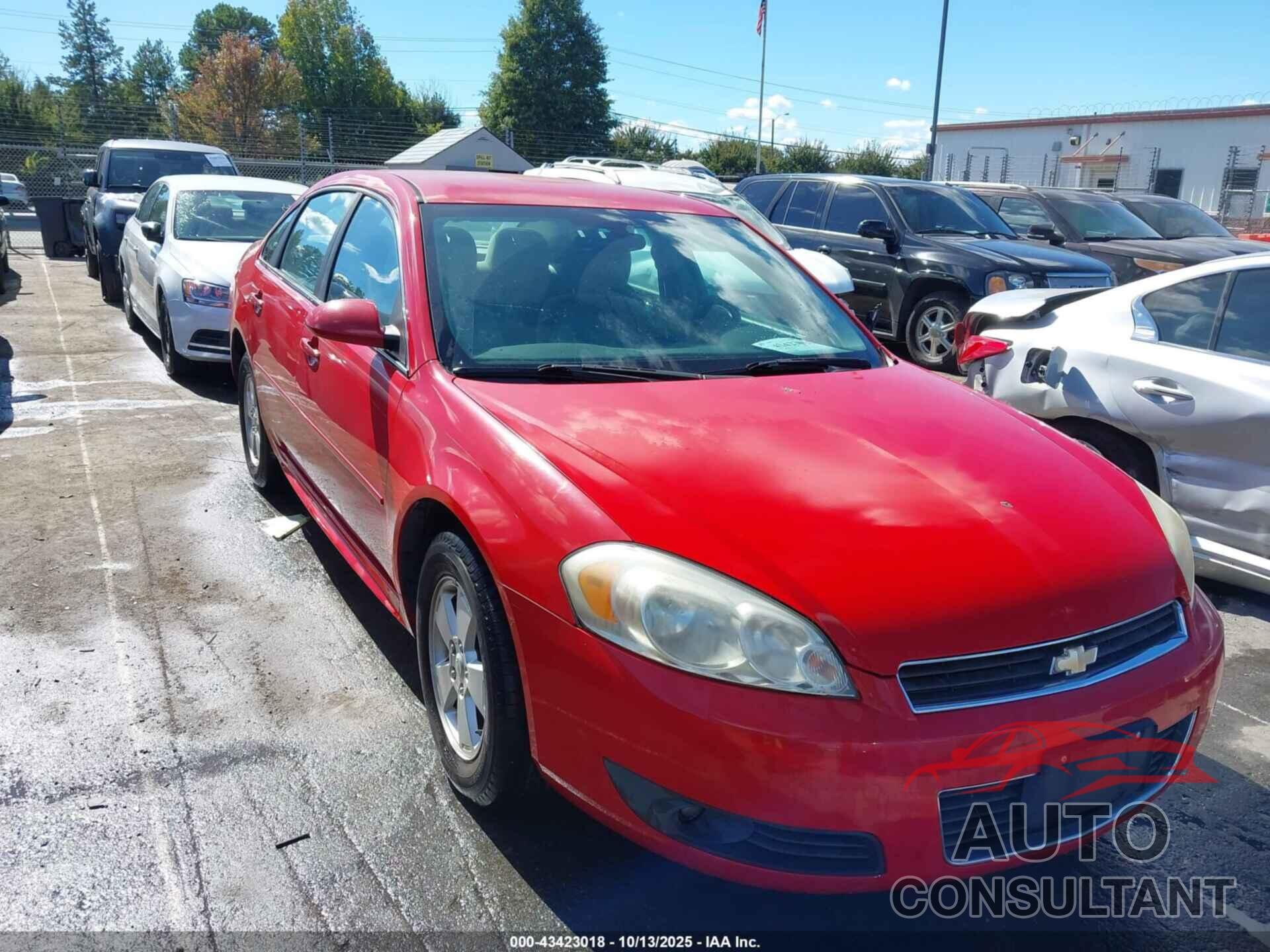 CHEVROLET IMPALA 2011 - 2G1WG5EK4B1154434
