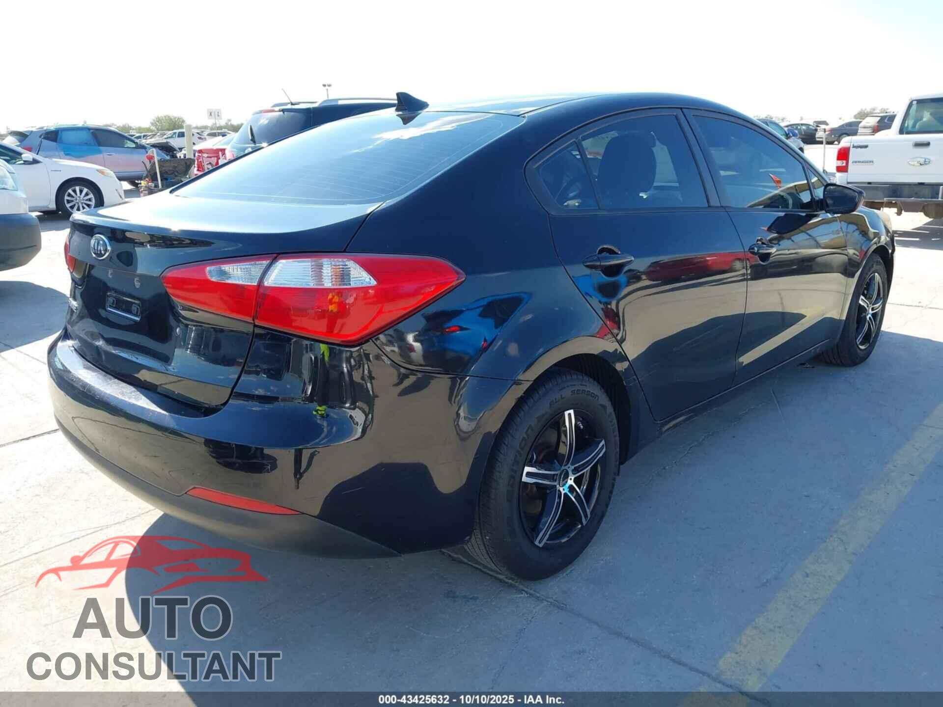 KIA FORTE 2015 - KNAFK4A67F5415775