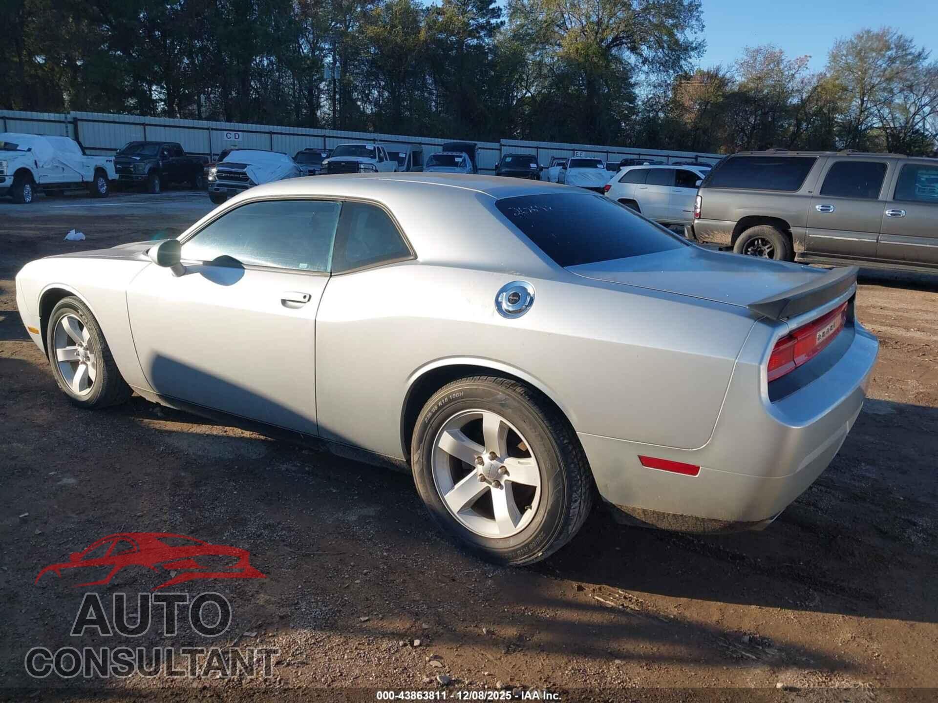 DODGE CHALLENGER 2012 - 2C3CDYAG4CH267691