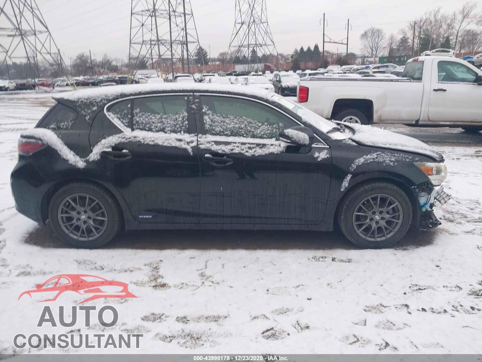 LEXUS CT 200H 2012 - JTHKD5BH6C2076018