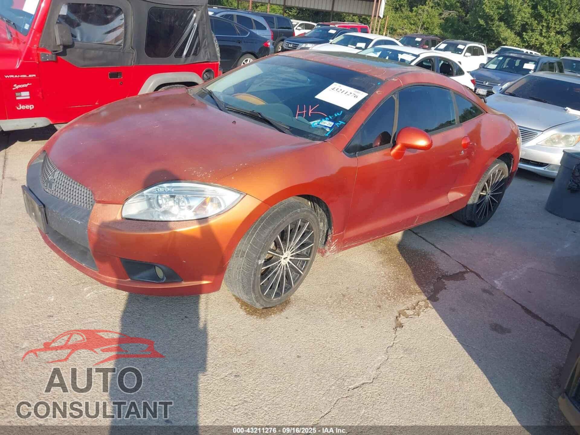 MITSUBISHI ECLIPSE 2010 - 4A31K2DF3AE001329