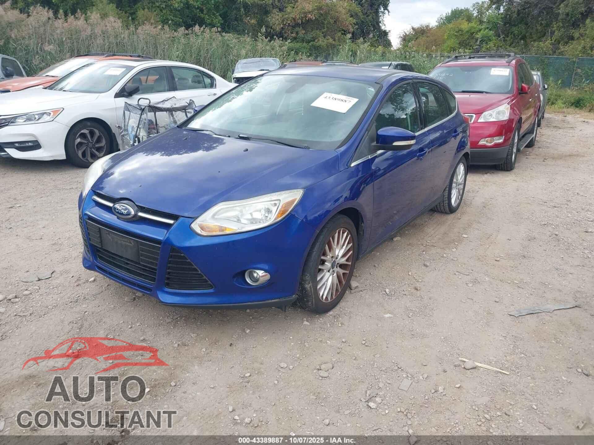 FORD FOCUS 2012 - 1FAHP3M27CL473575