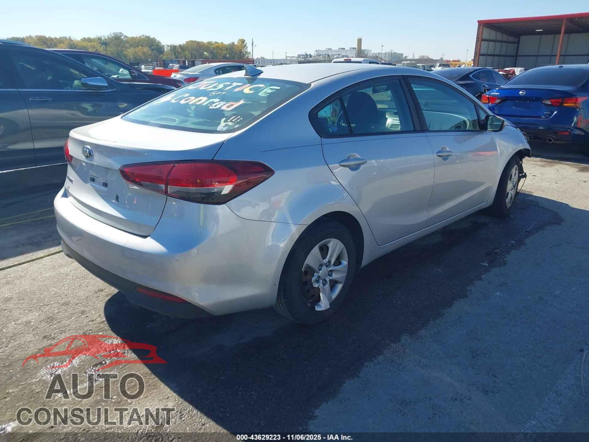 KIA FORTE 2017 - 3KPFK4A75HE140331