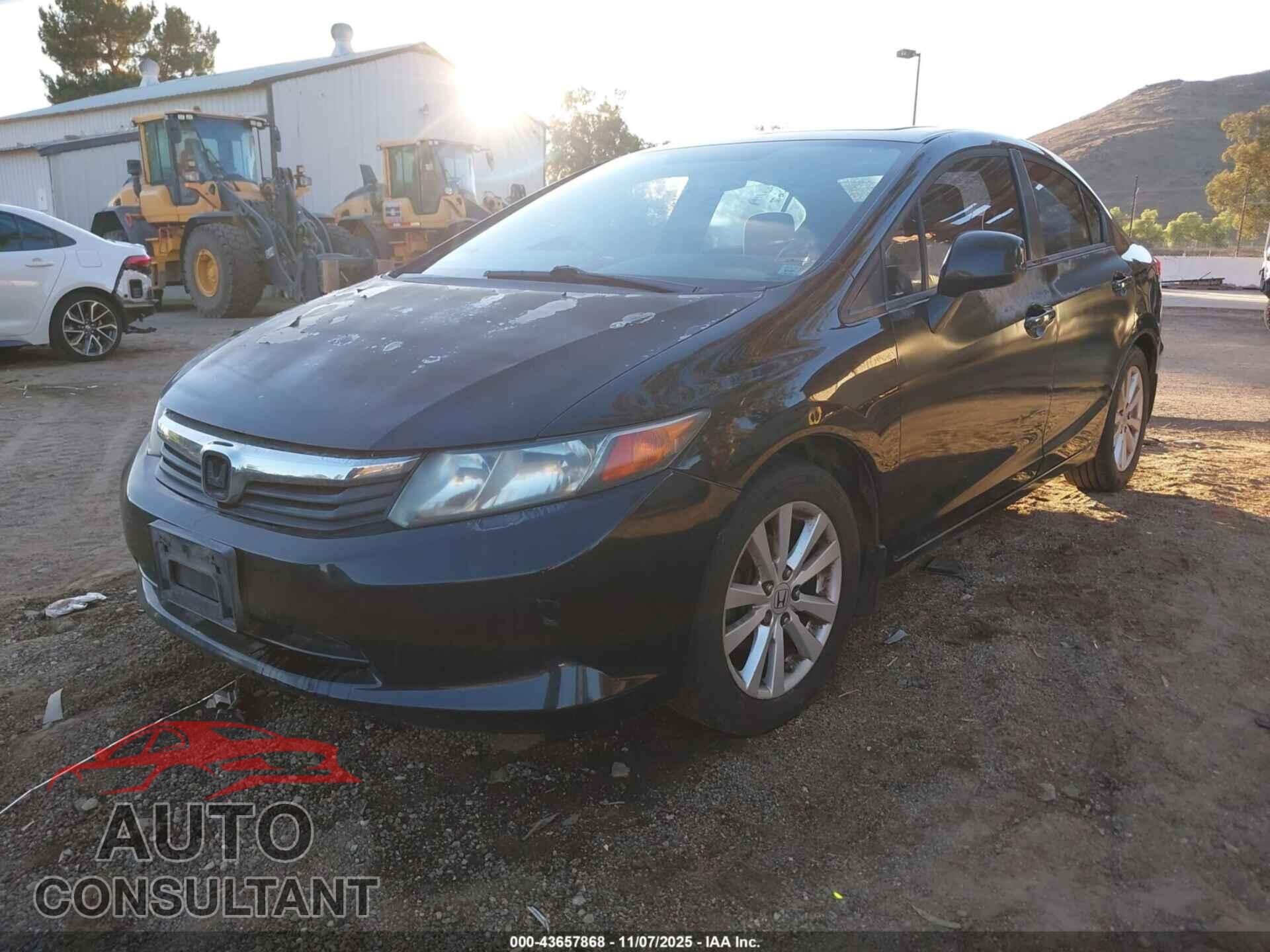 HONDA CIVIC 2012 - 2HGFB2F88CH522373