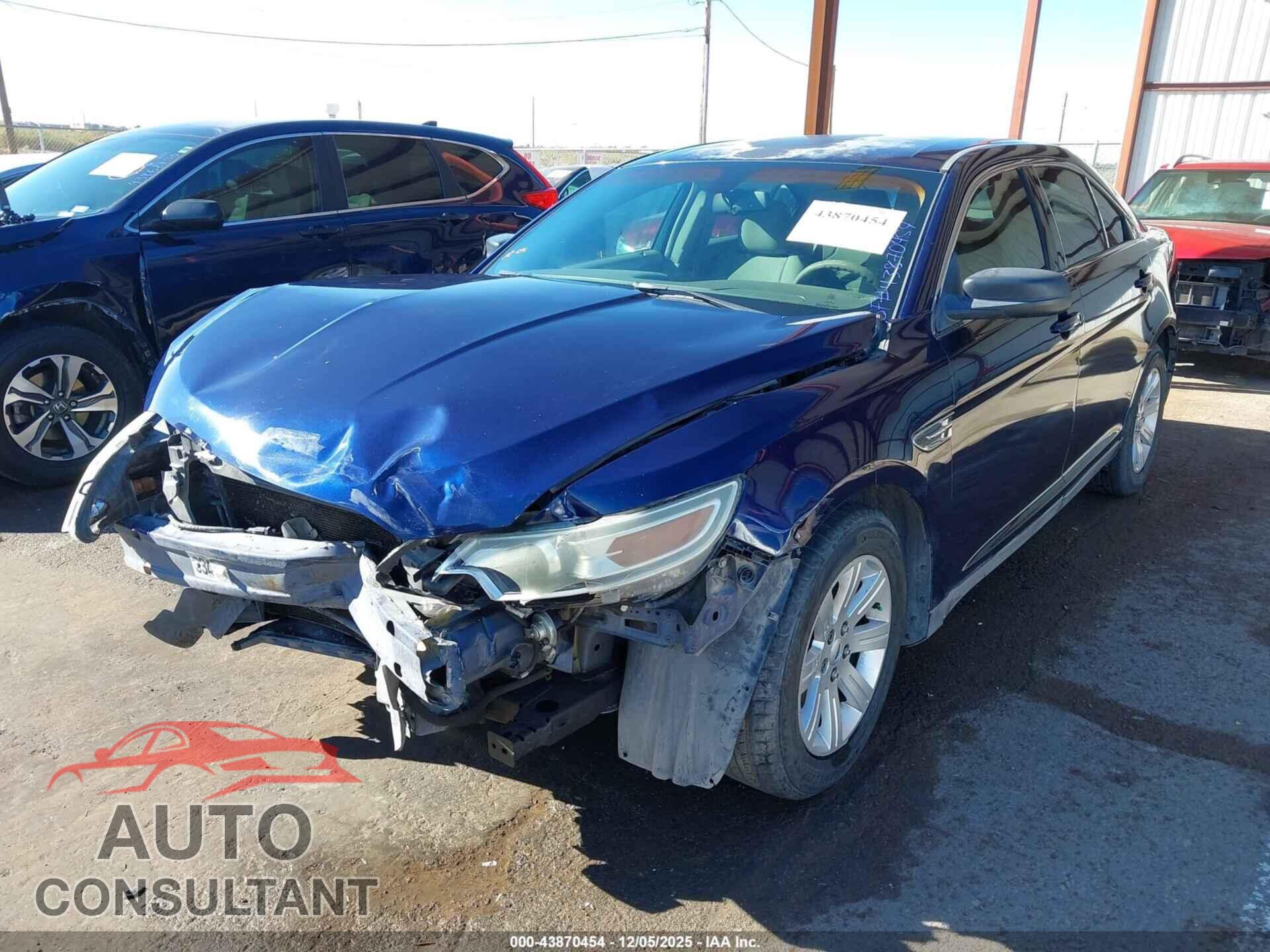 FORD TAURUS 2011 - 1FAHP2DW1BG180601