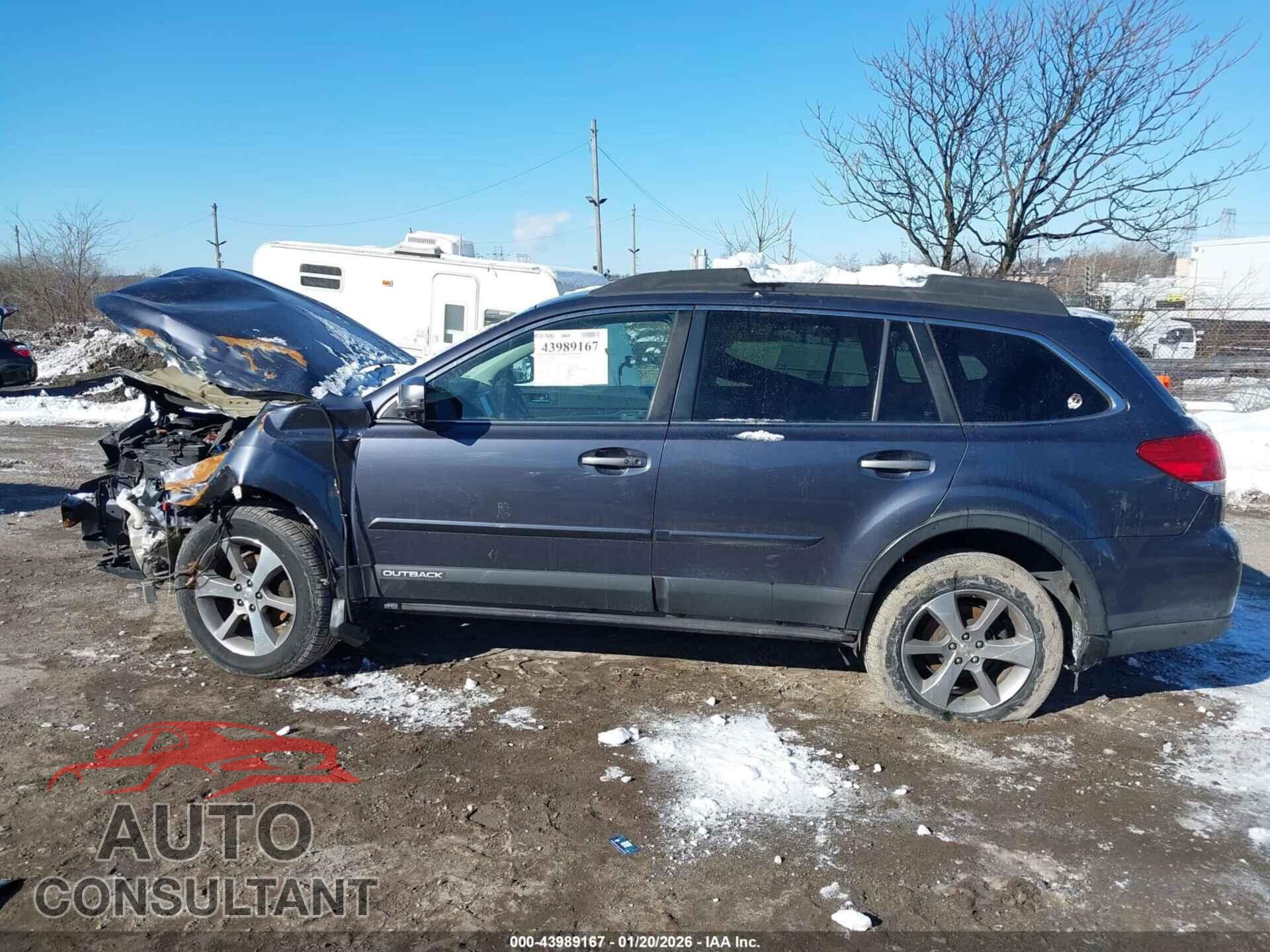 SUBARU OUTBACK 2014 - 4S4BRBPC4E3306453