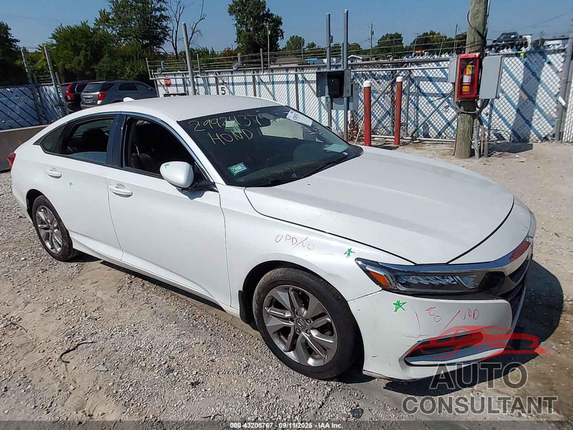 HONDA ACCORD 2019 - 1HGCV1F13KA036915