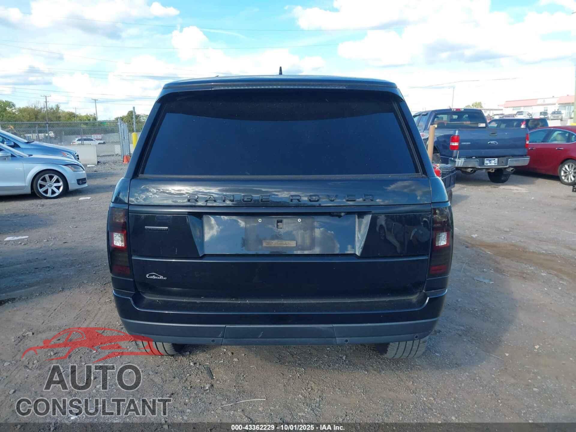 LAND ROVER RANGE ROVER 2016 - SALGS3EF5GA295729