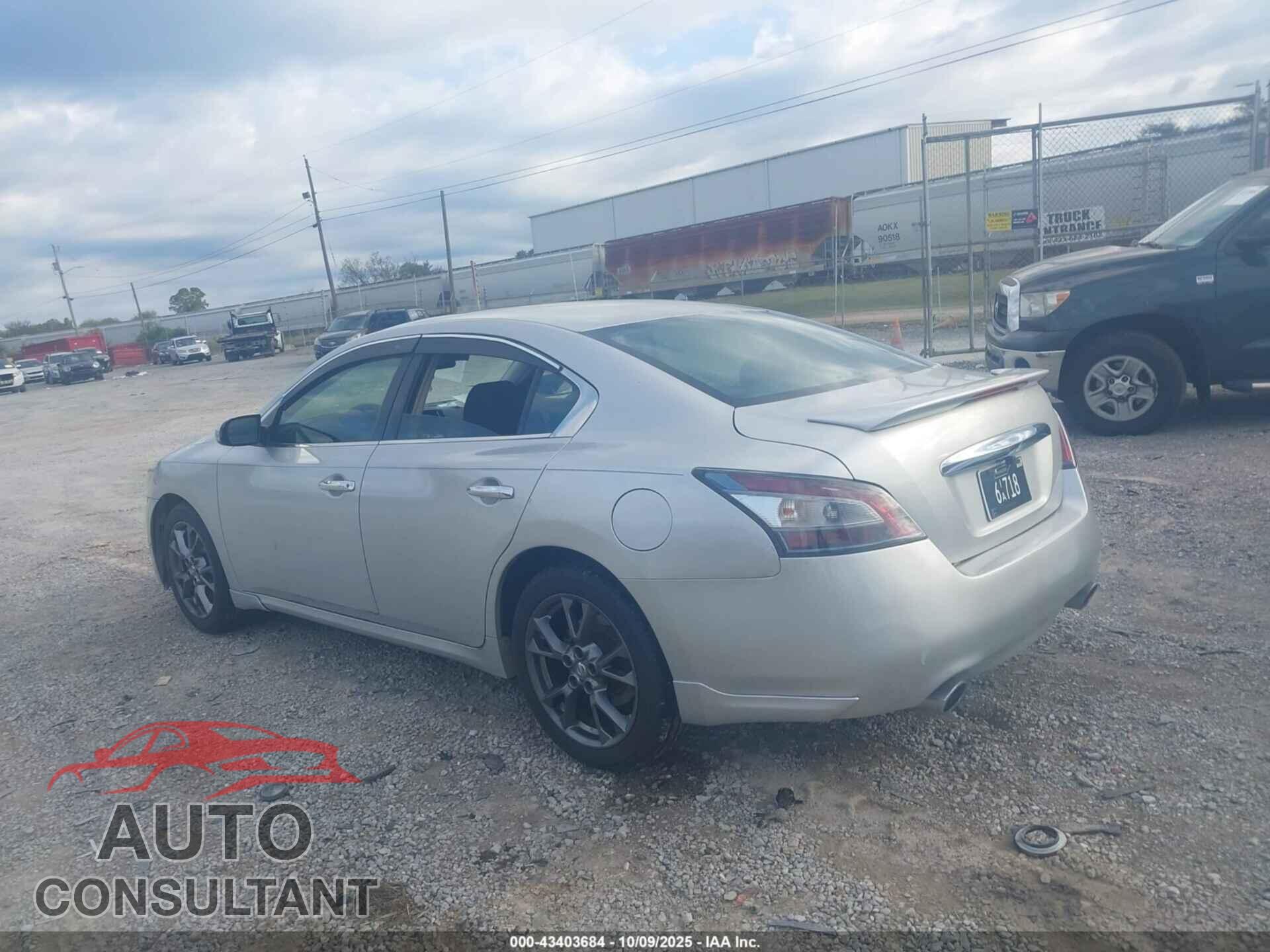 NISSAN MAXIMA 2012 - 1N4AA5AP8CC807126