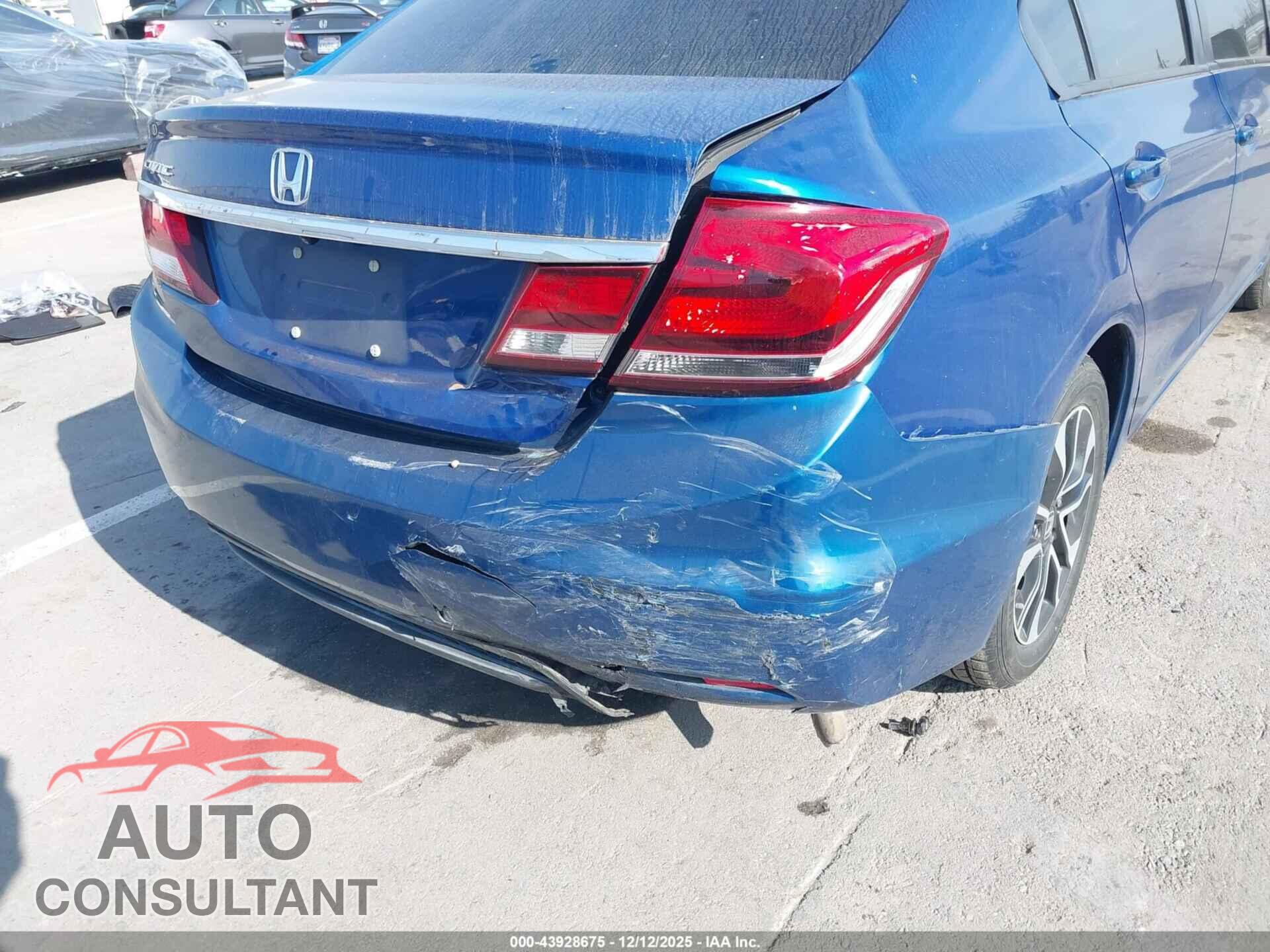 HONDA CIVIC 2014 - 19XFB2F8XEE252544