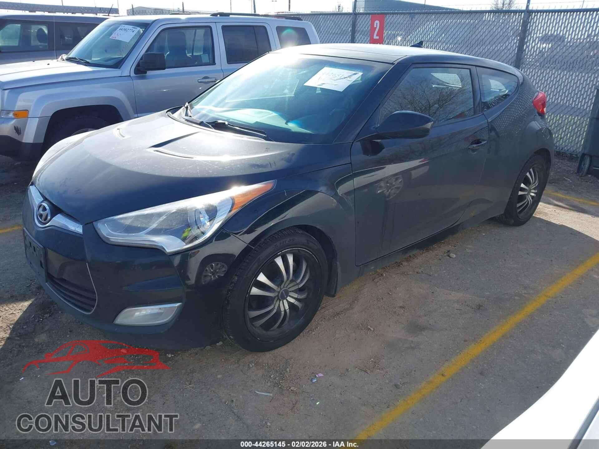 HYUNDAI VELOSTER 2012 - KMHTC6AD2CU076482