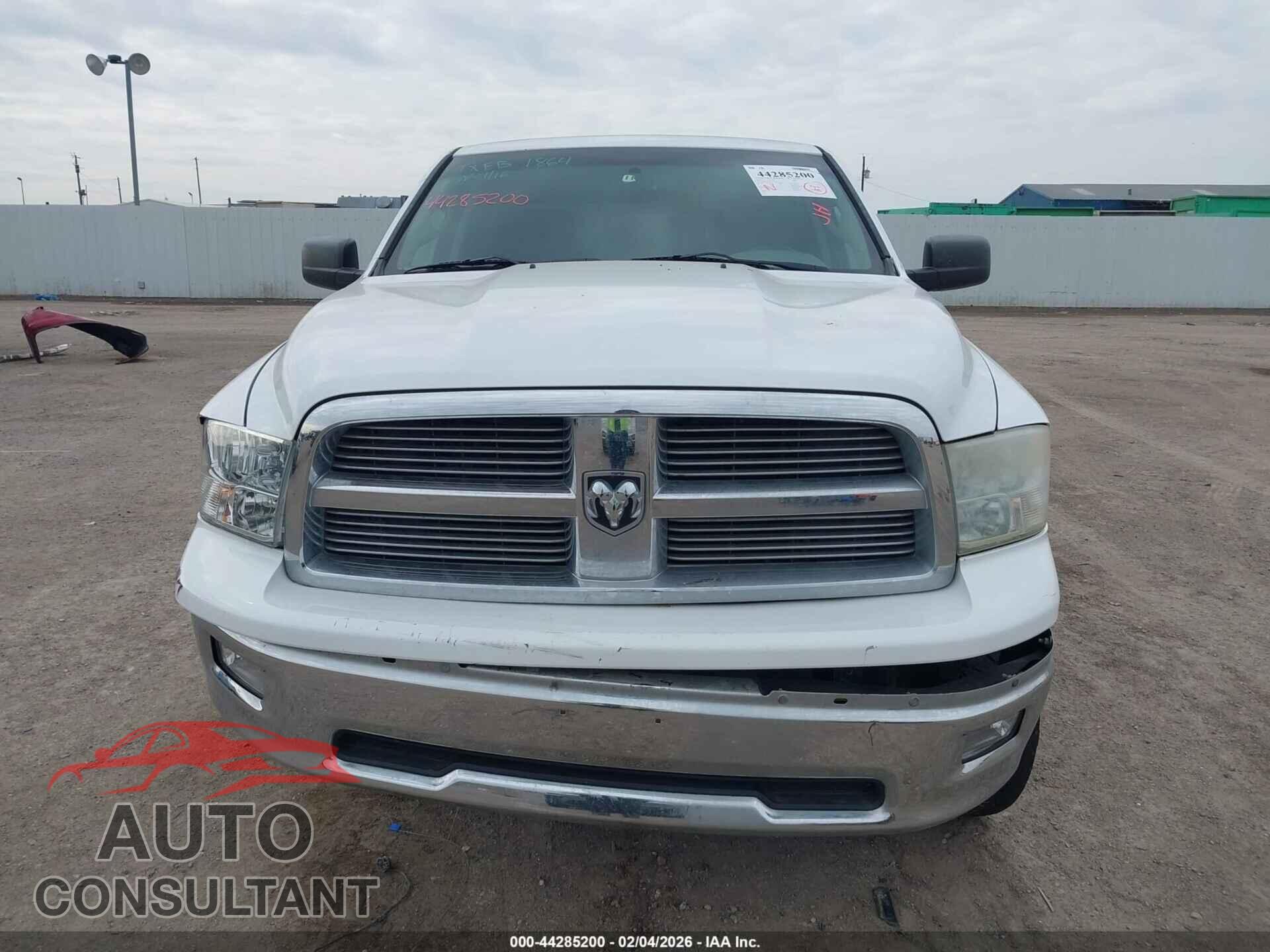 DODGE RAM 1500 2012 - 1C6RD6LT6CS143135
