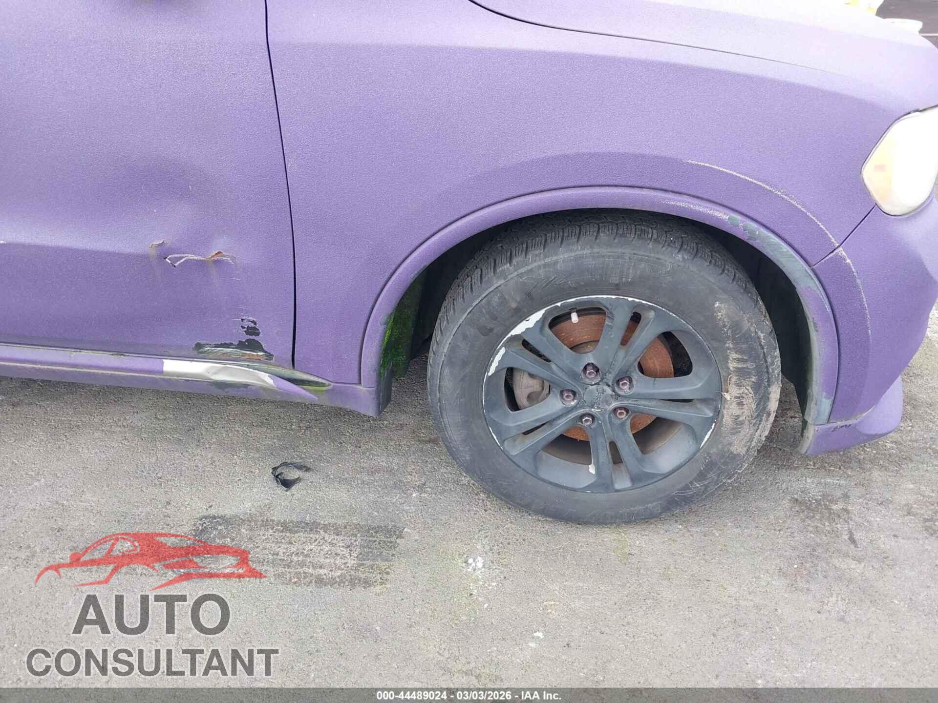 DODGE DURANGO 2012 - 1C4RDJDGXCC105656