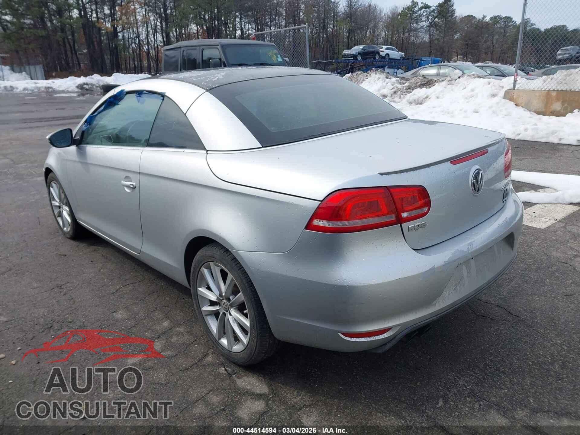 VOLKSWAGEN EOS 2012 - WVWBW7AH0CV002570
