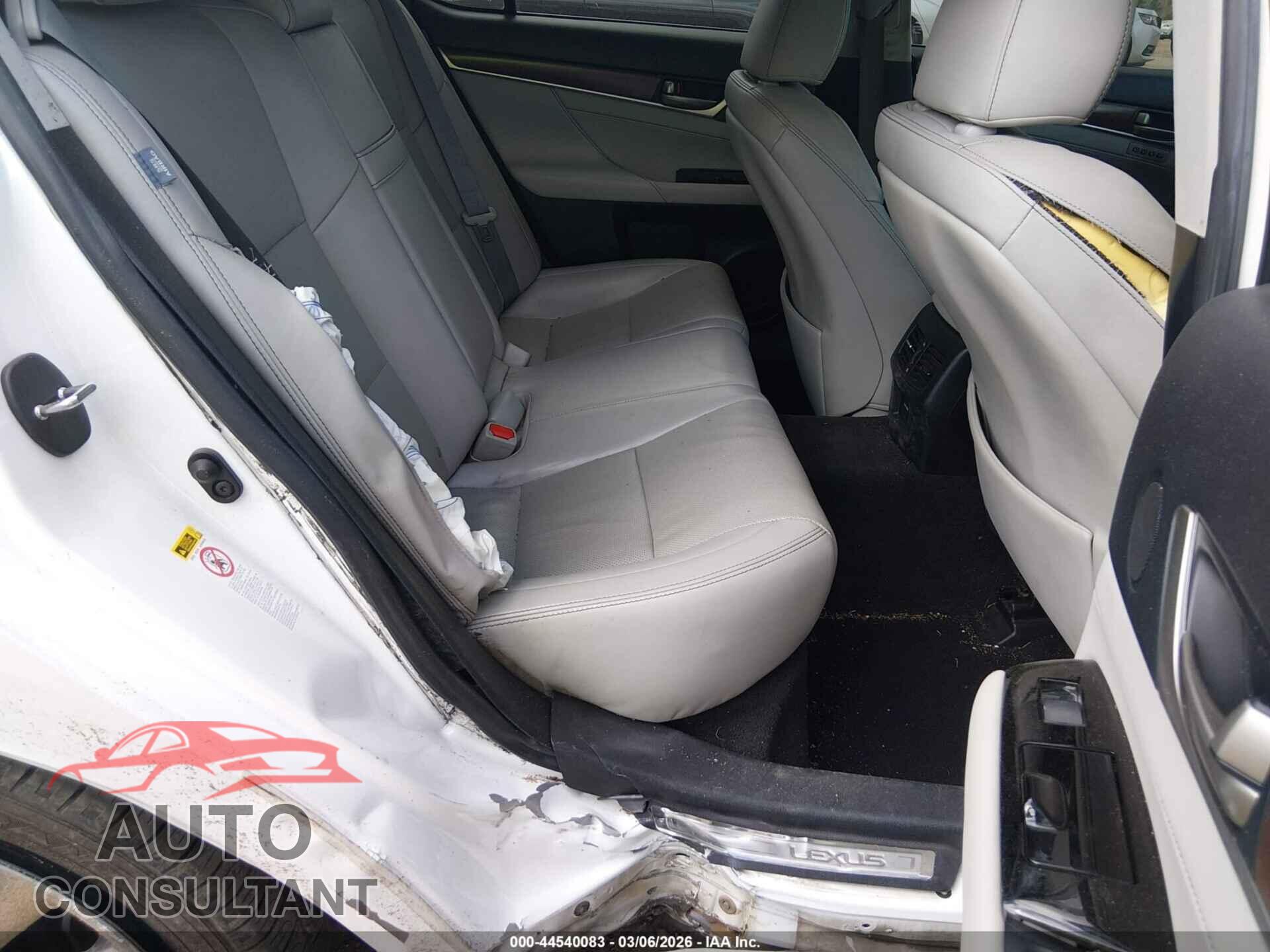 LEXUS GS 350 2015 - JTHBE1BL4FA014542