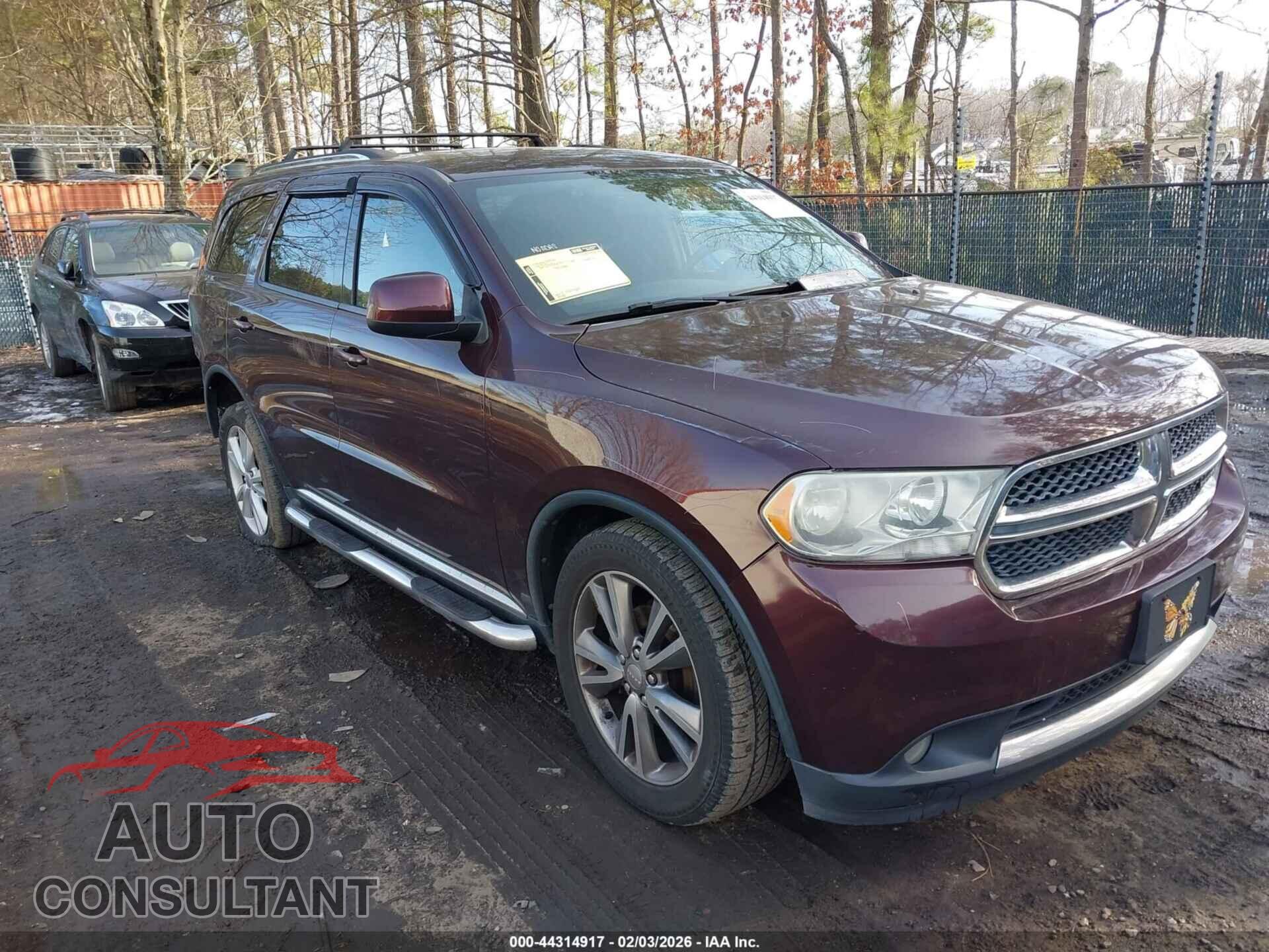 DODGE DURANGO 2012 - 1C4RDHAG7CC301308