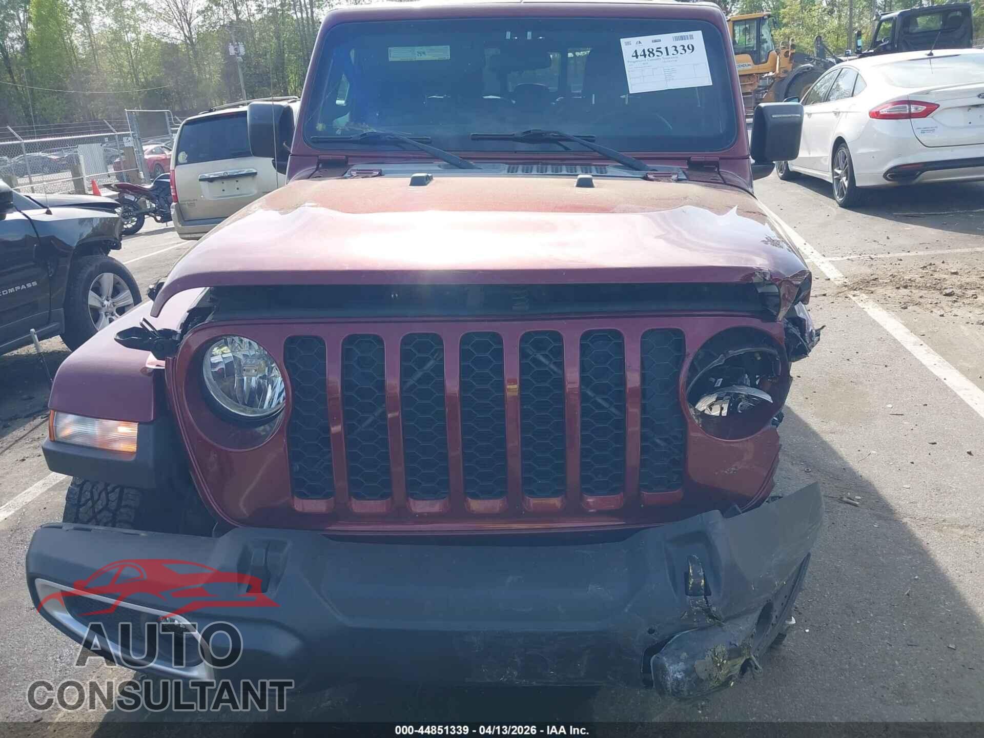 JEEP GLADIATOR 2021 - 1C6HJTAG1ML524475