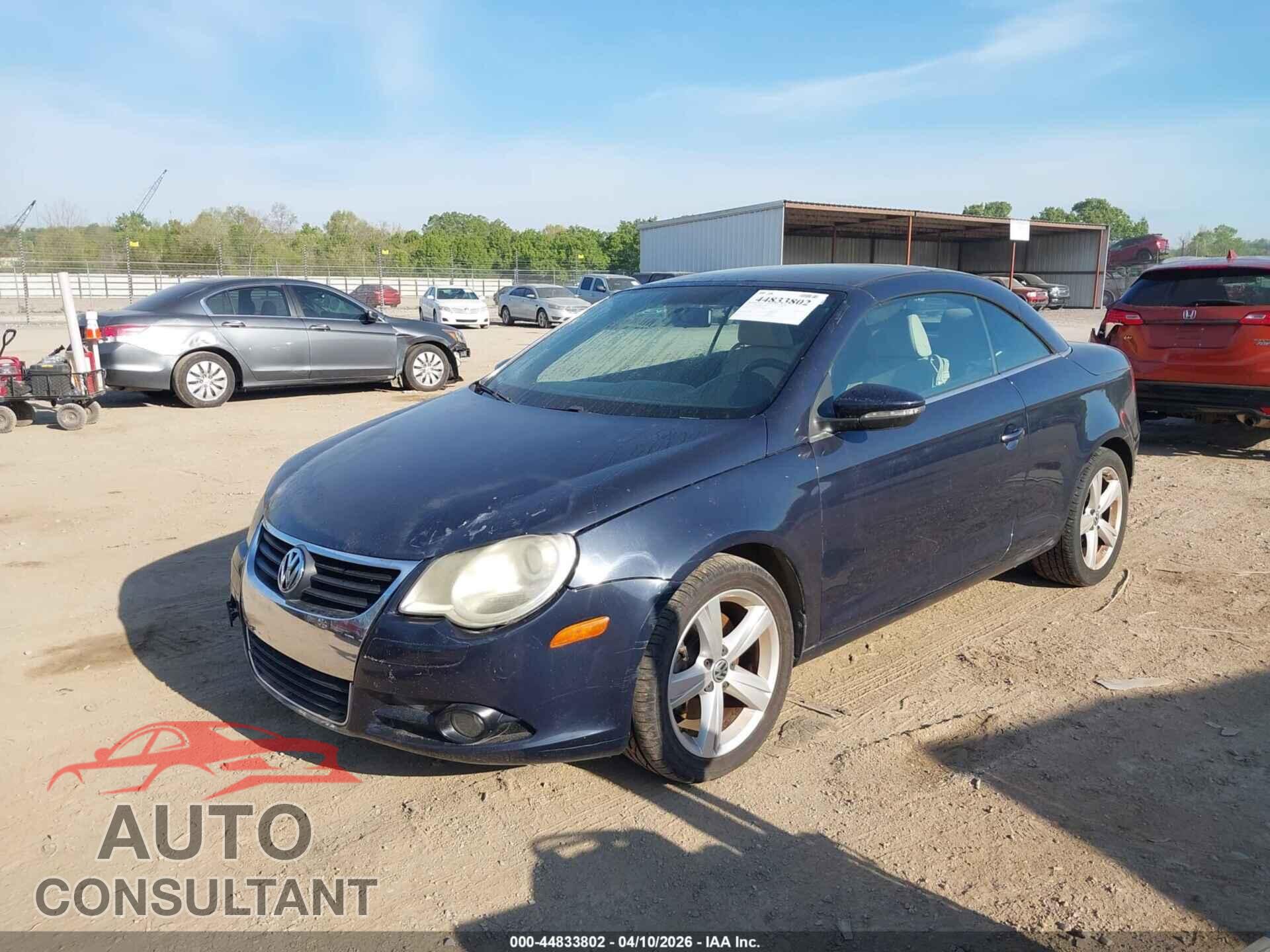 VOLKSWAGEN EOS 2011 - WVWBA7AH8BV001535