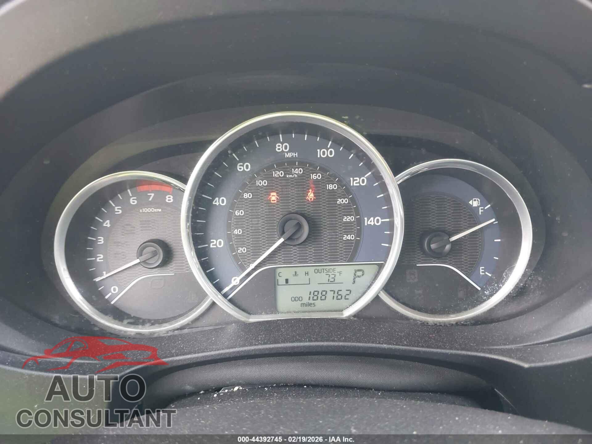 TOYOTA COROLLA 2014 - 5YFBURHE1EP173816