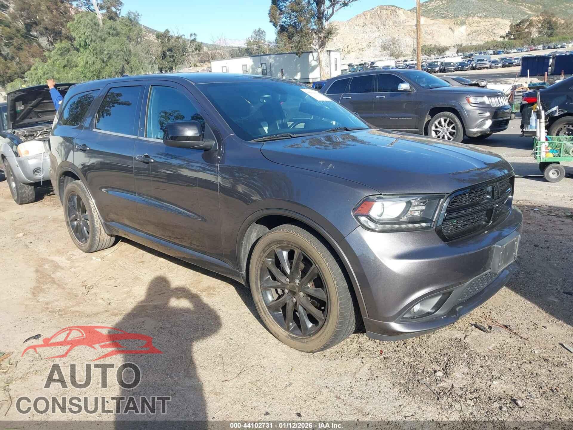 DODGE DURANGO 2018 - 1C4RDHAG9JC114603
