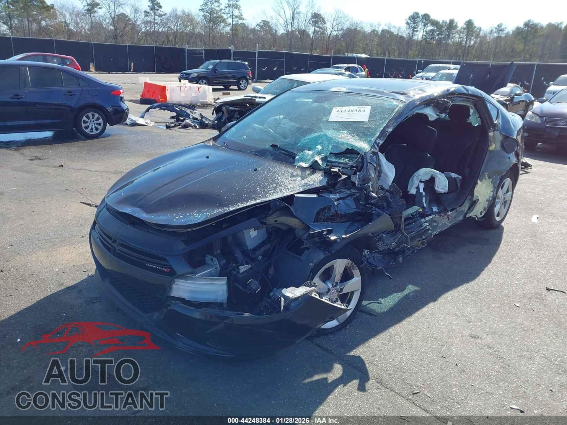 DODGE DART 2015 - 1C3CDFBB7FD243636