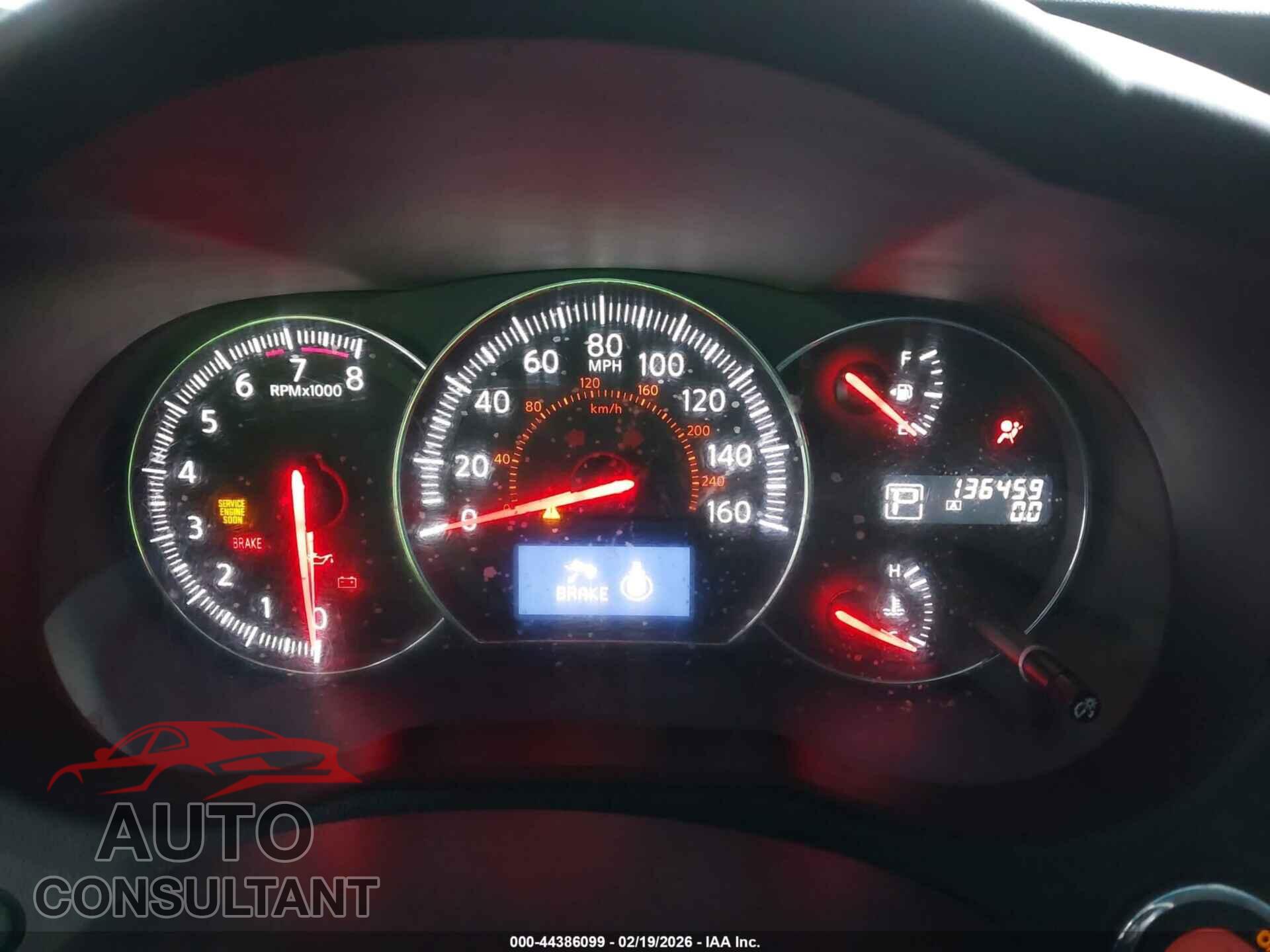 NISSAN MAXIMA 2014 - 1N4AA5AP1EC462301