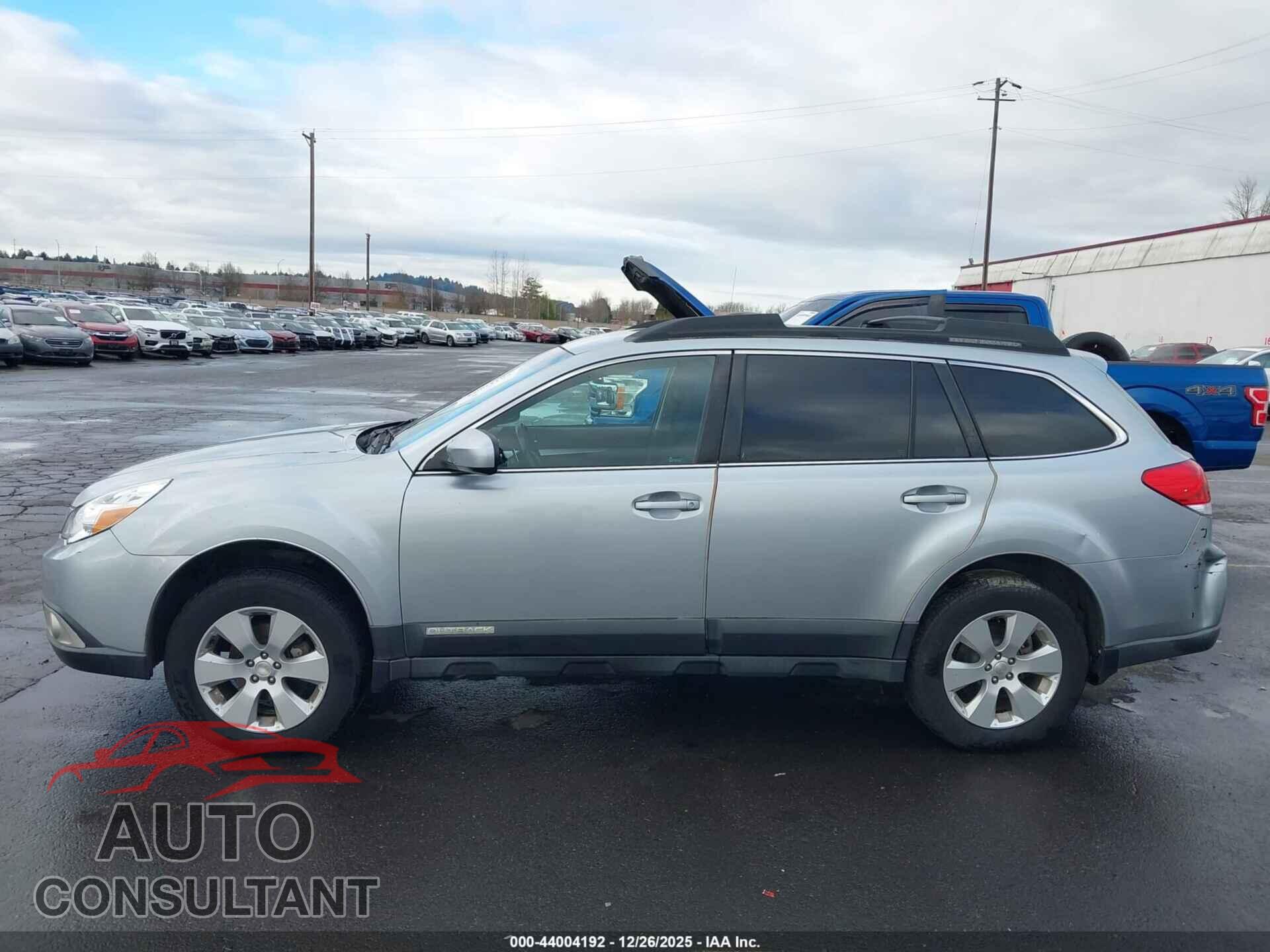 SUBARU OUTBACK 2012 - 4S4BRBCC5C3280741