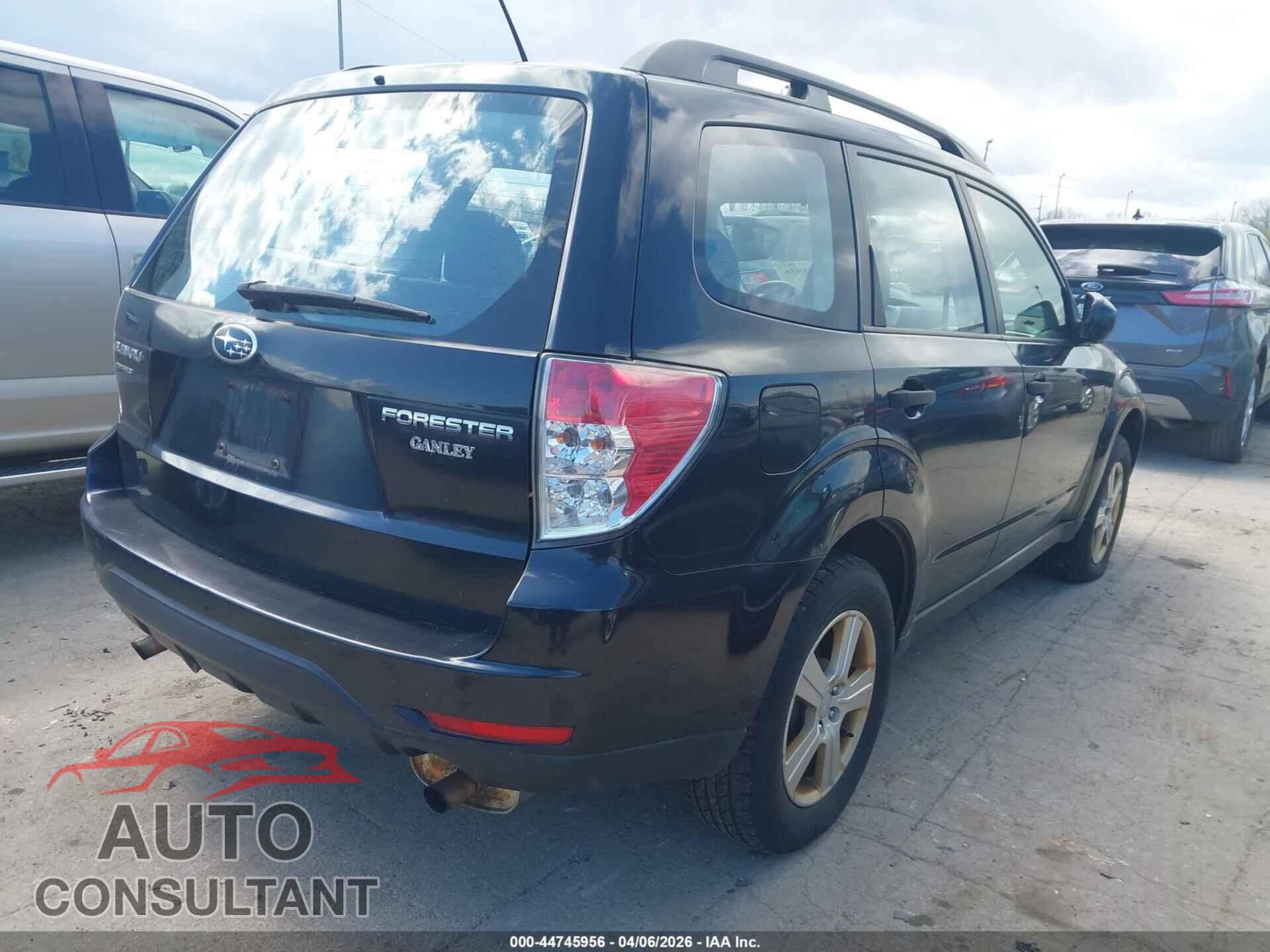 SUBARU FORESTER 2012 - JF2SHBBC5CH454322