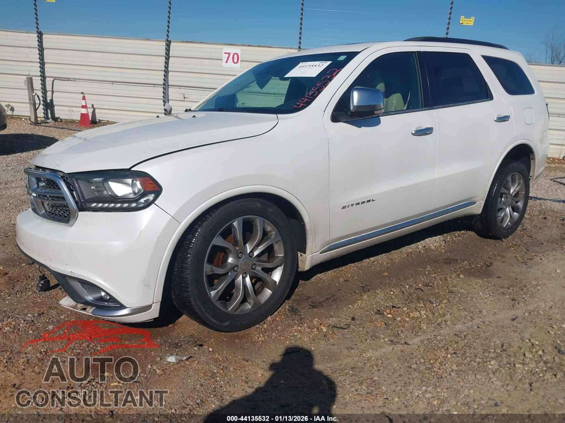 DODGE DURANGO 2017 - 1C4SDJET6HC775516