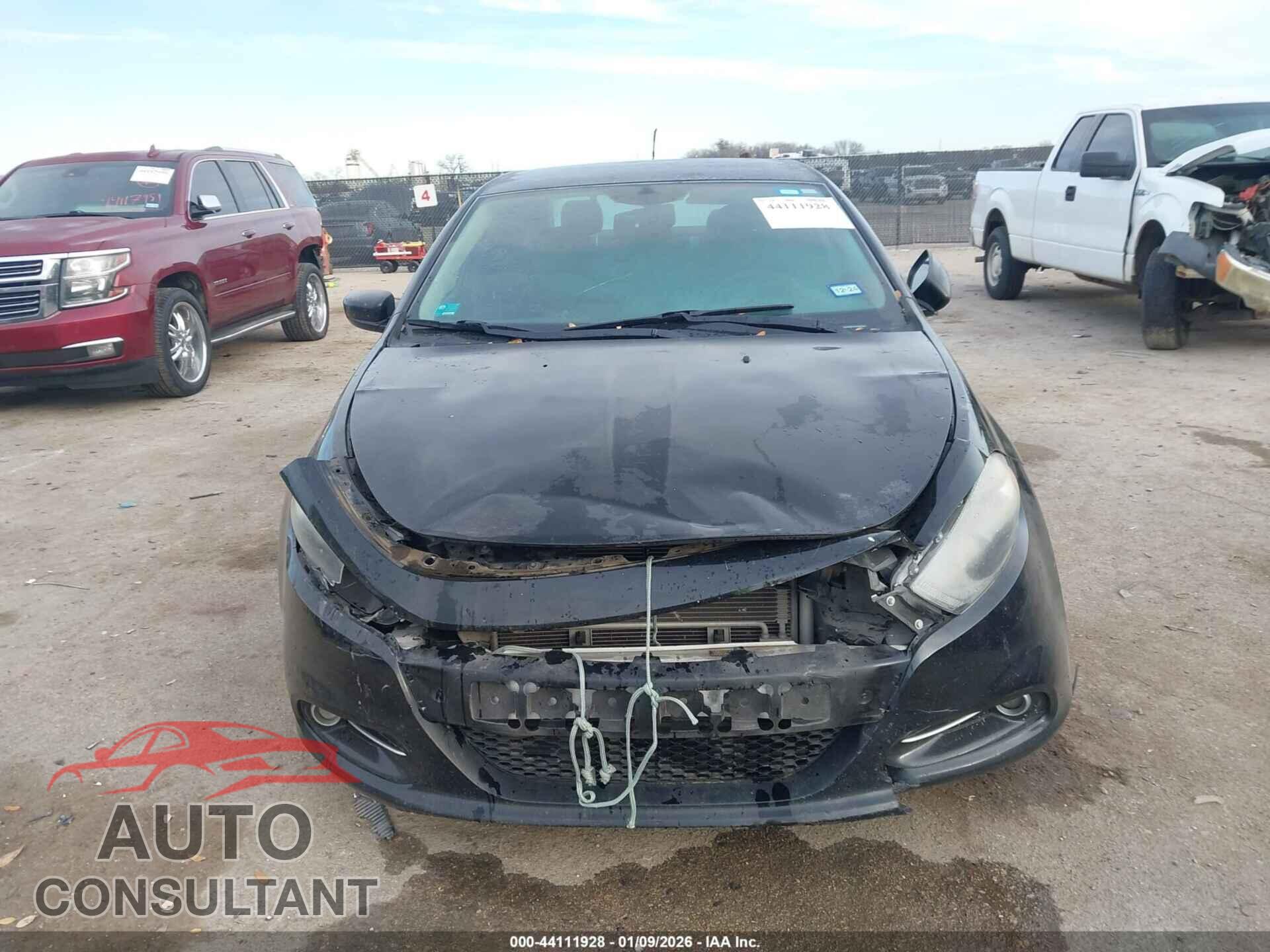 DODGE DART 2013 - 1C3CDFBA8DD292204