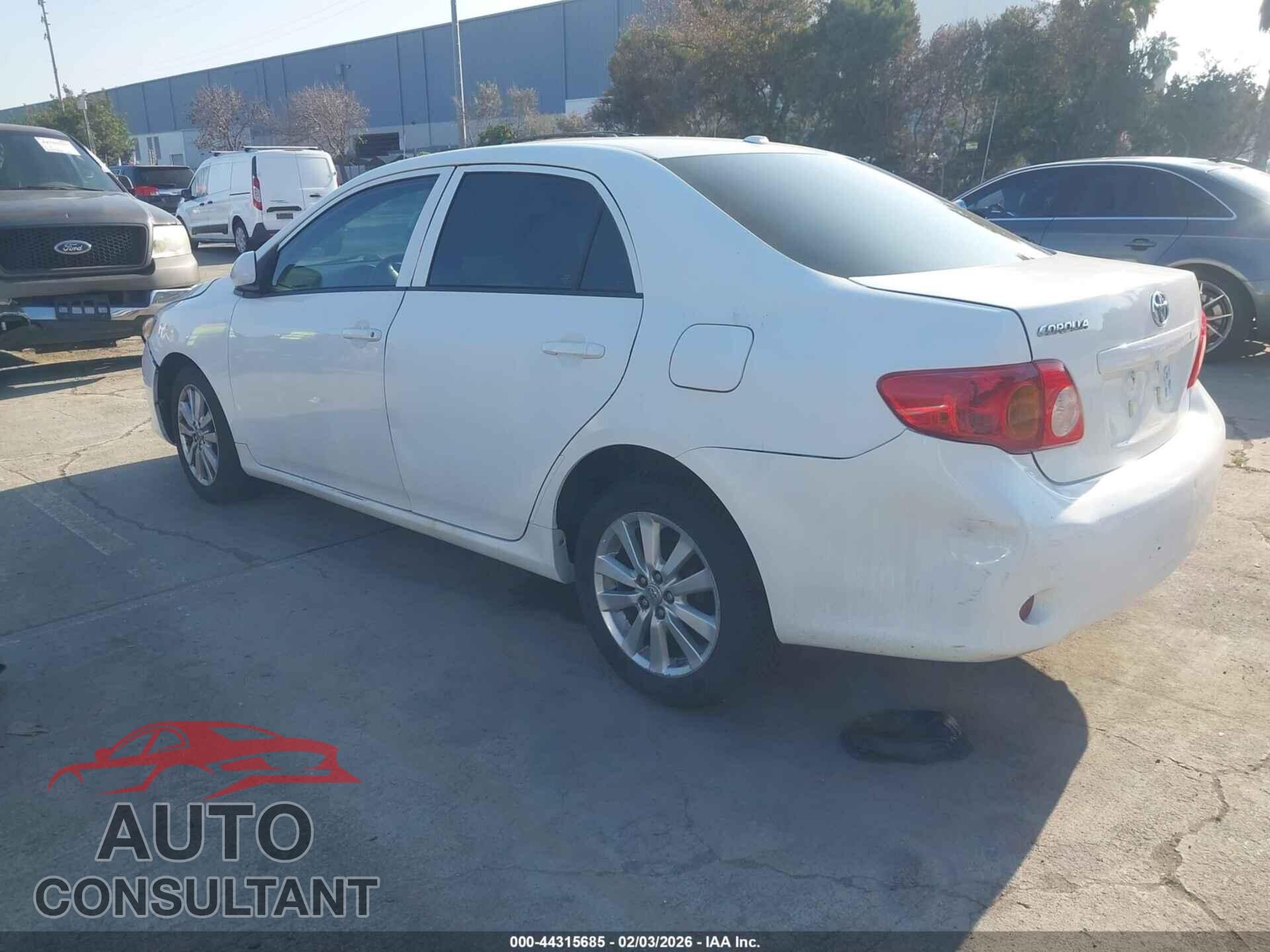 TOYOTA COROLLA 2010 - 1NXBU4EE8AZ340480