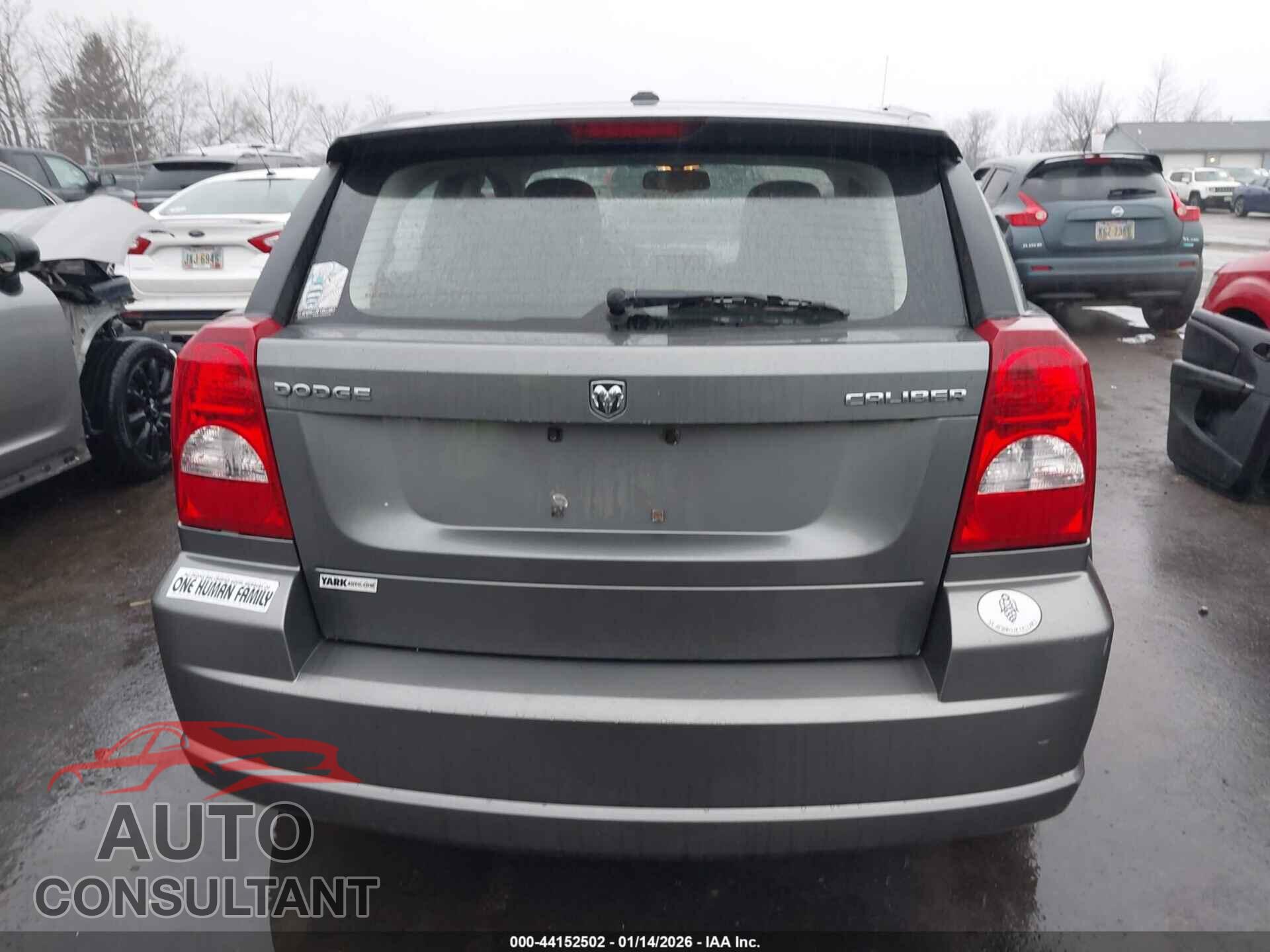 DODGE CALIBER 2012 - 1C3CDWDA5CD537178