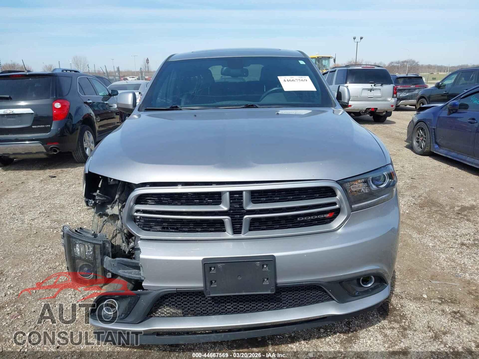 DODGE DURANGO 2015 - 1C4RDJAGXFC163467