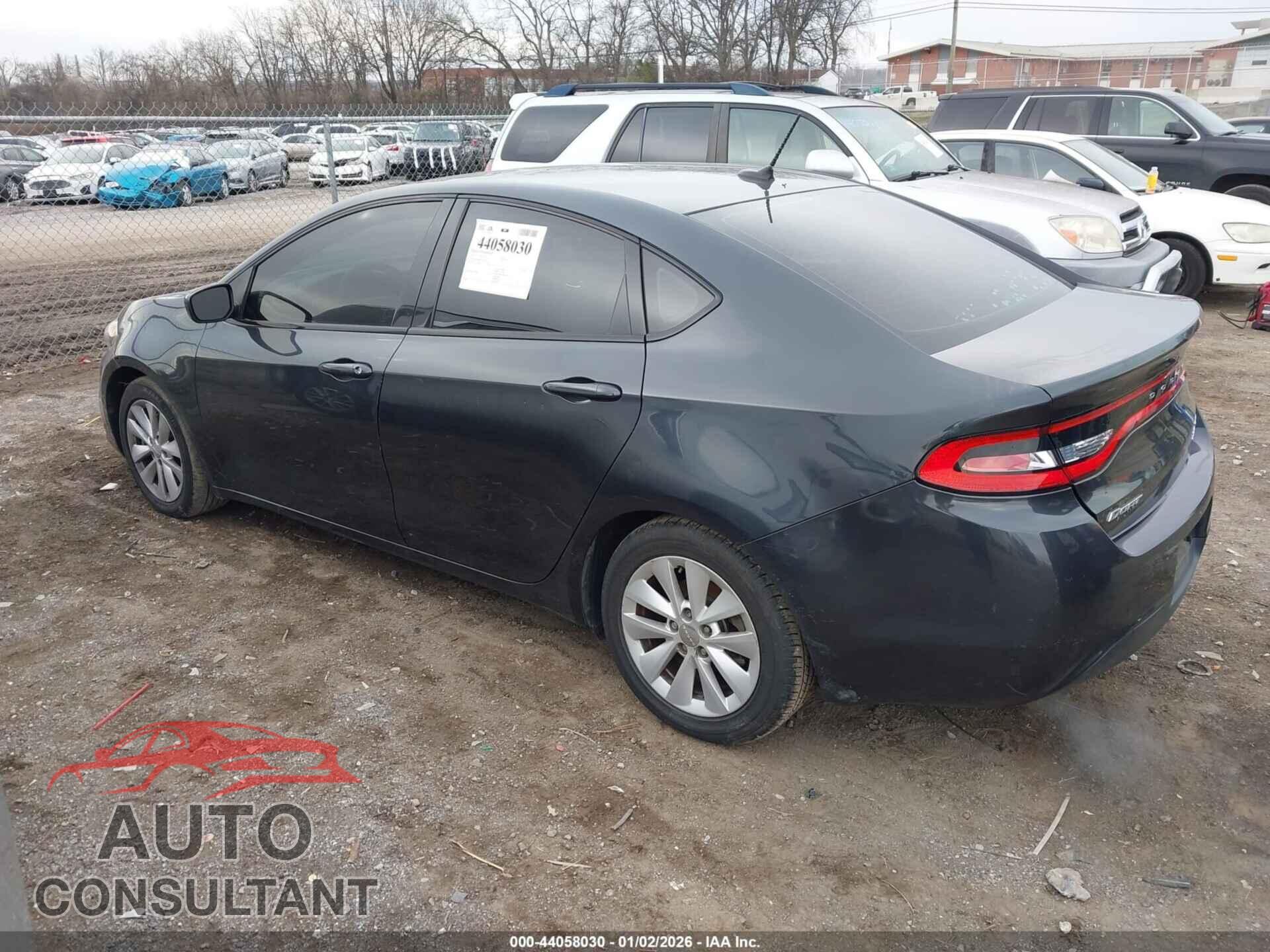 DODGE DART 2014 - 1C3CDFBBXED822182