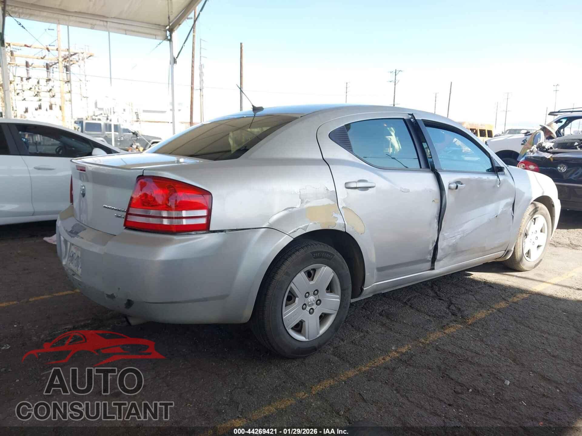 DODGE AVENGER 2010 - 1B3CC4FB3AN189706