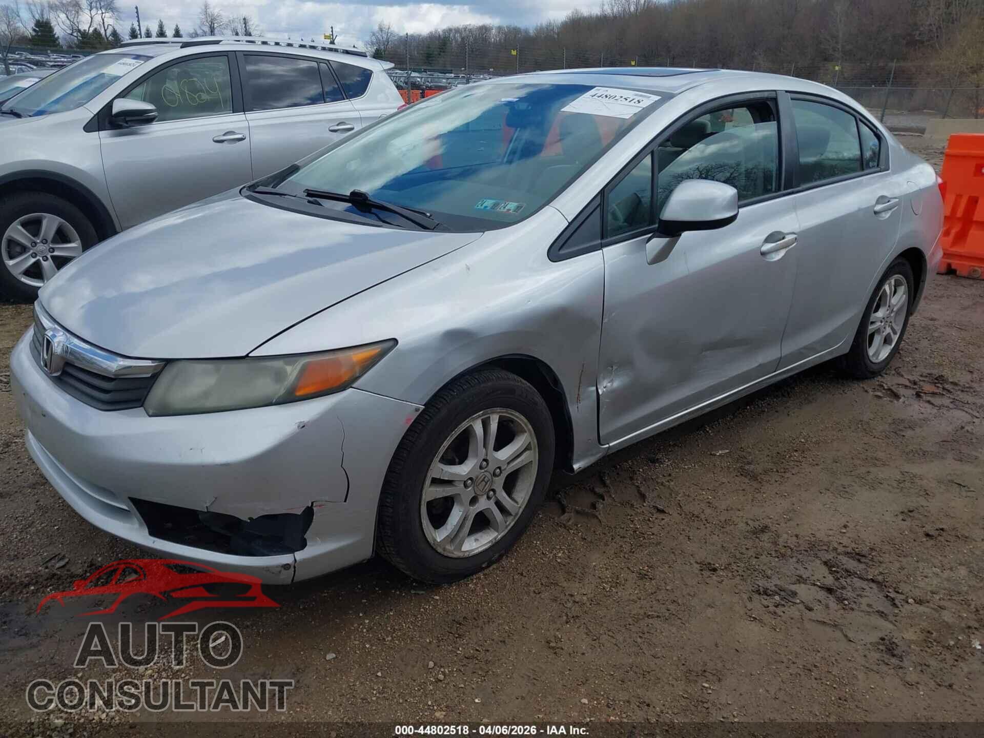 HONDA CIVIC 2012 - 2HGFB2F99CH531723