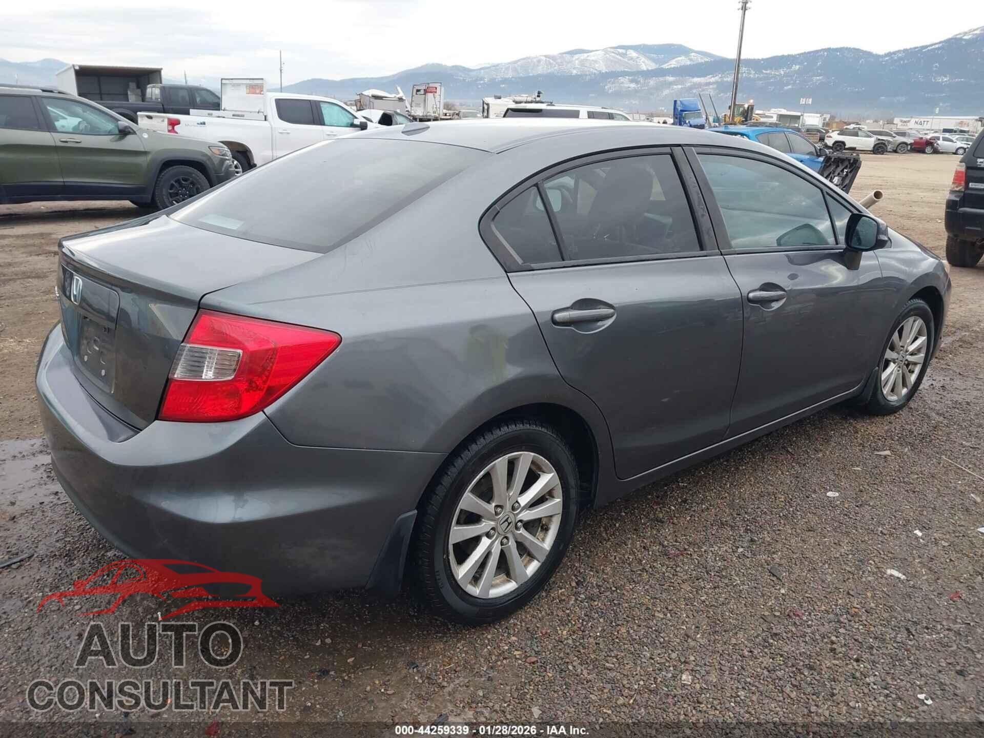 HONDA CIVIC 2012 - 19XFB2F89CE043406