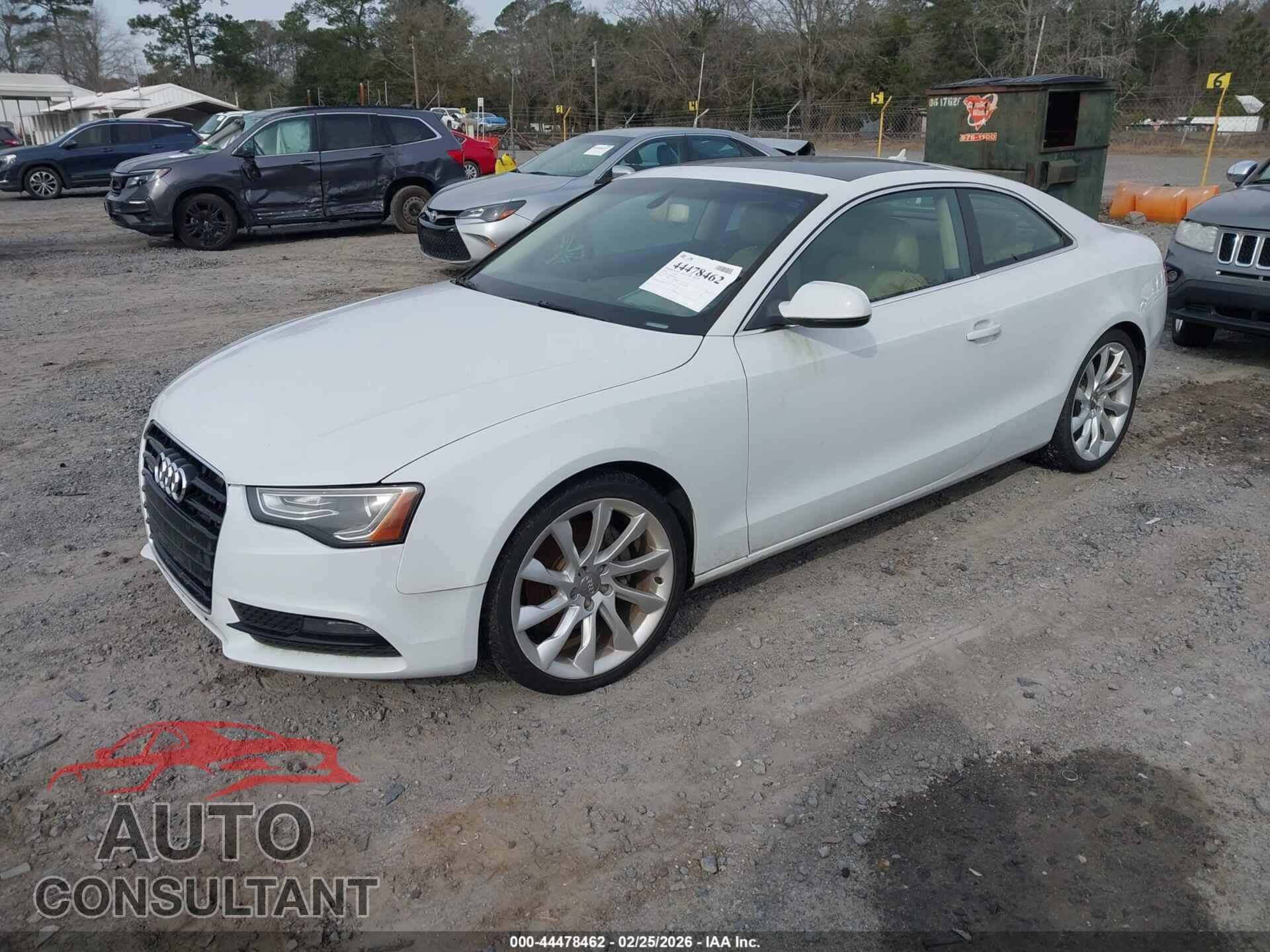 AUDI A5 2014 - WAULFAFR8EA018073