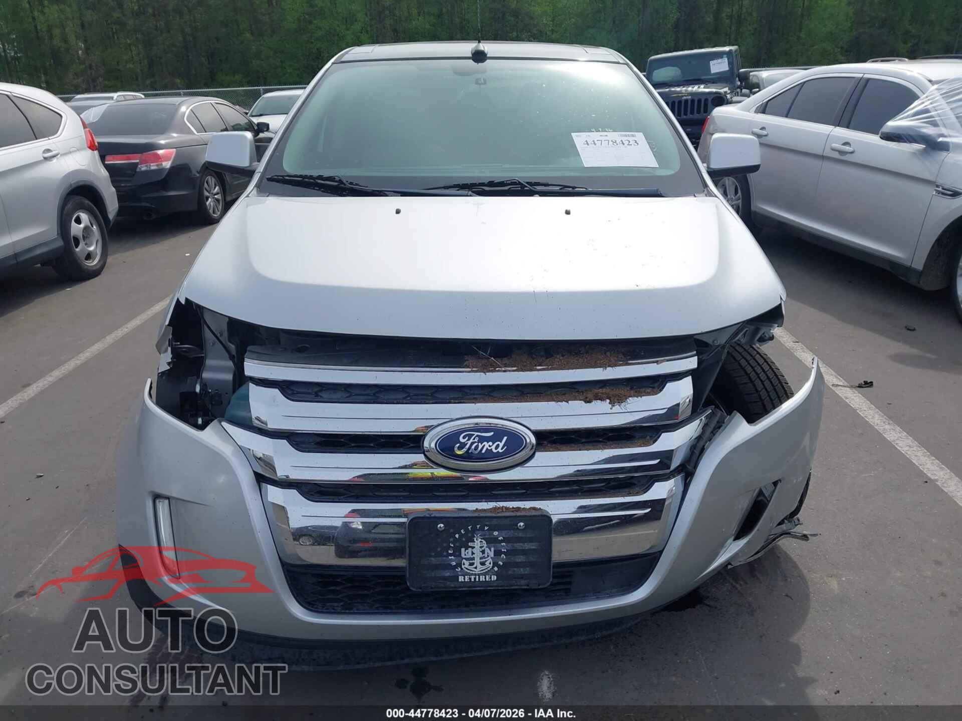 FORD EDGE 2011 - 2FMDK3KC6BBA25762